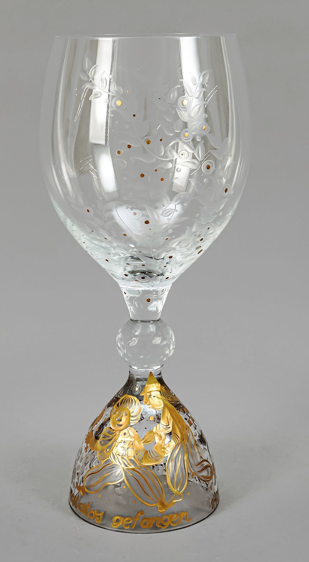 Null Grand verre à coupe, Rosenthal, années 1970/1980, dessin de Björn Wiinblad,&hellip;