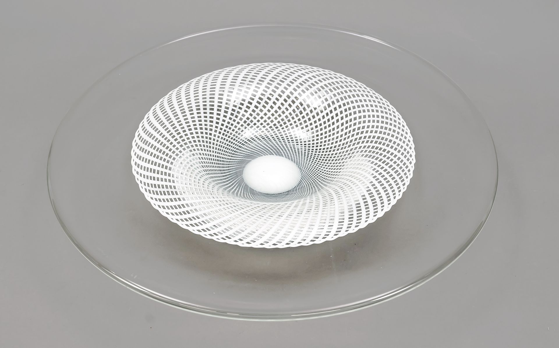 Null Large round bowl, Rosenthal, 1980s, design Michael Boehm, for Rosenthal lim&hellip;