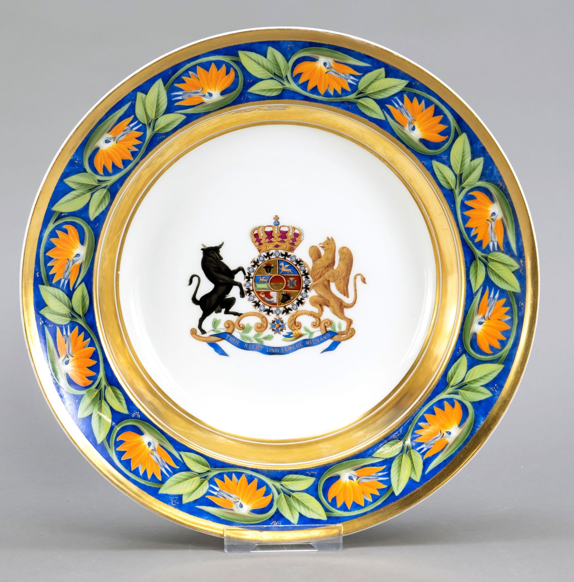 Null Soup plate from the service for Grand Duke George Frederick of Mecklenburg-&hellip;