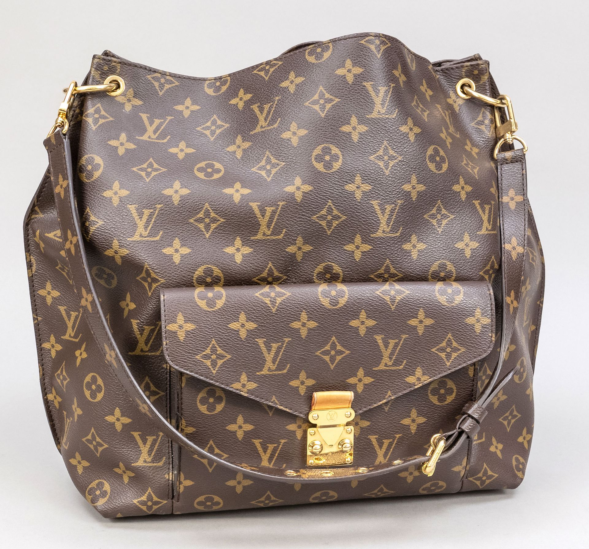 Null Louis Vuitton, Metis Hobo Monogram Canvas Shoulder Bag, toile de coton caou&hellip;