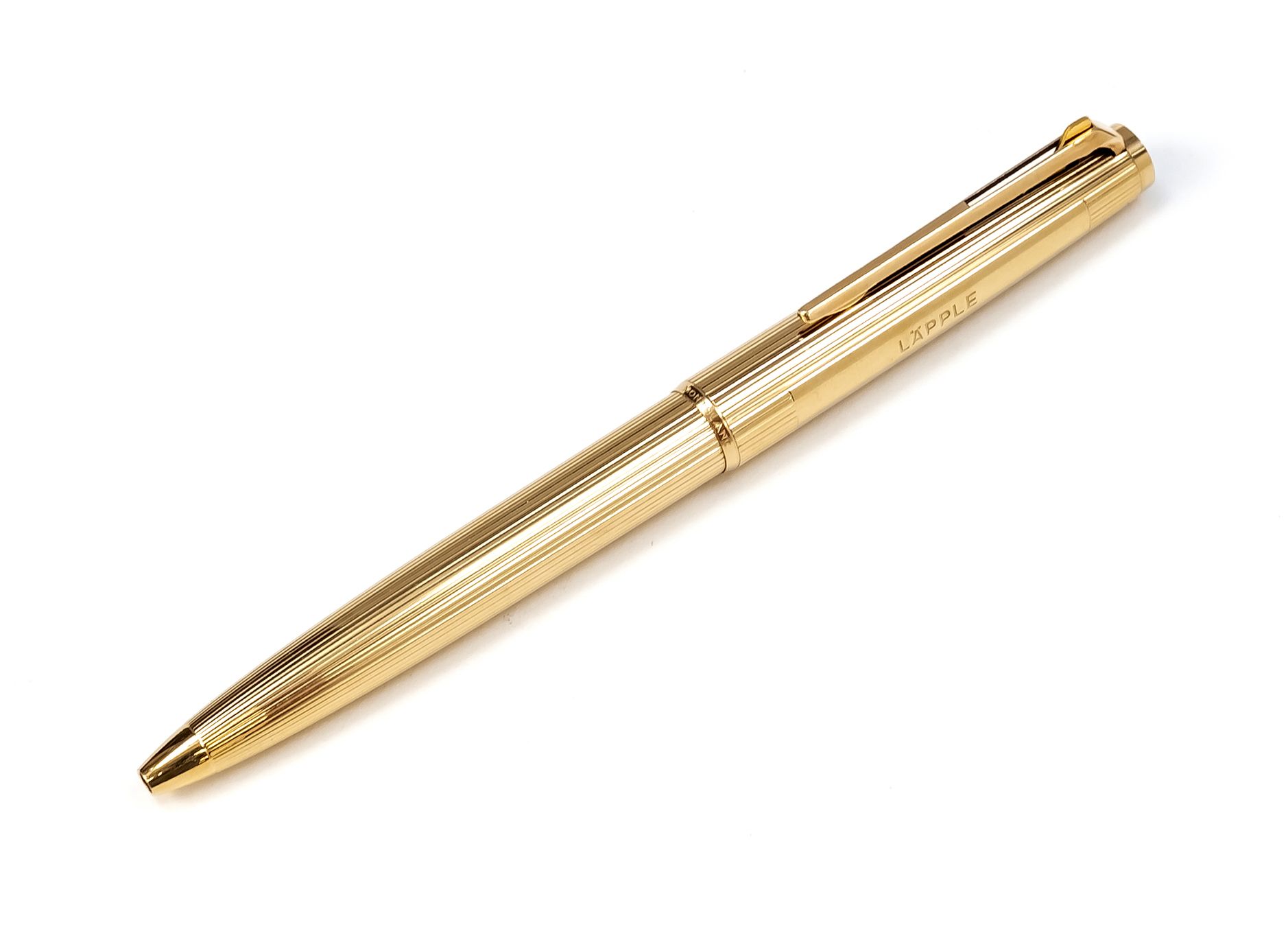 Null Montblanc lever action ballpoint pen, 2nd half of 20th century, No. 1846, g&hellip;