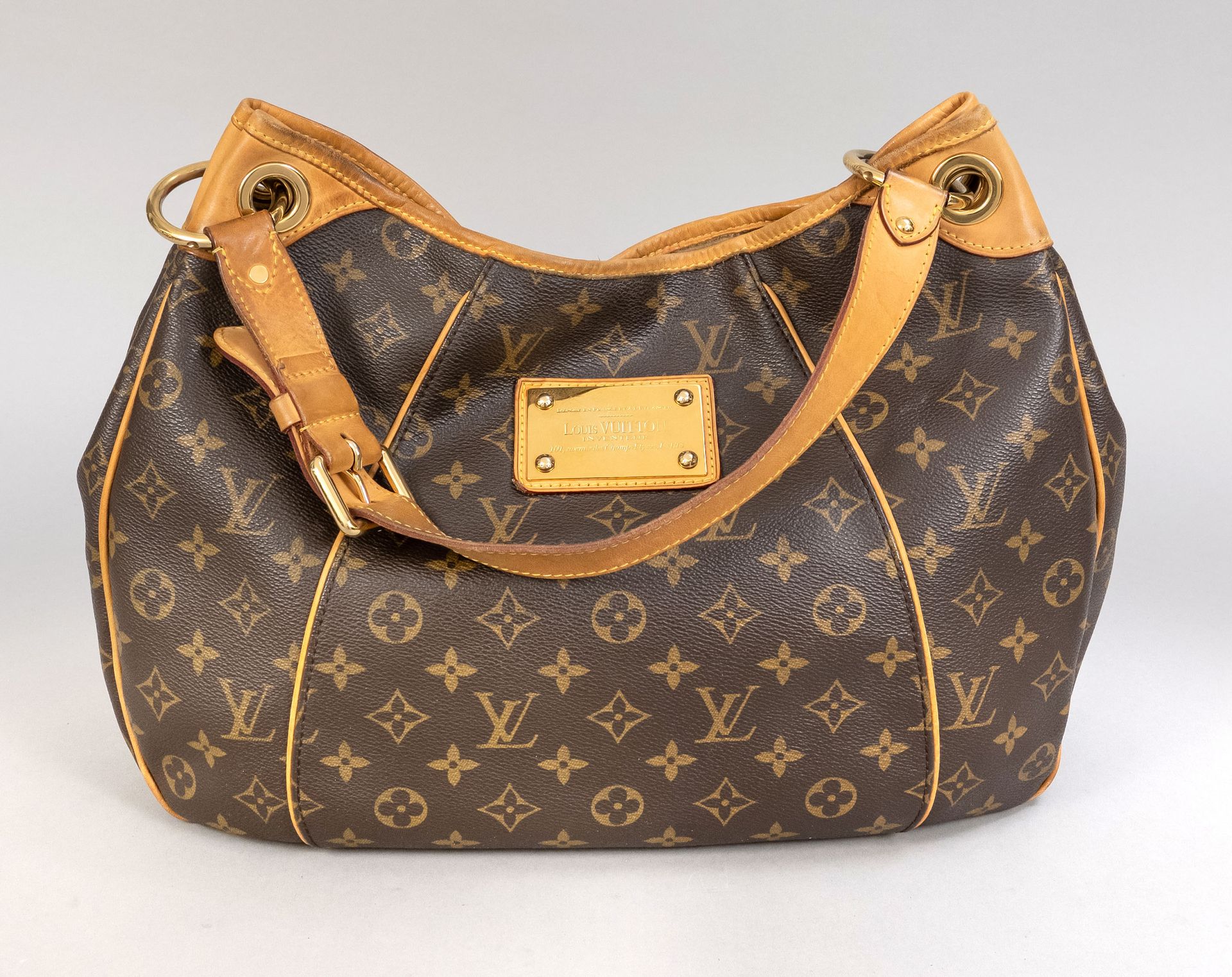 Null Louis Vuitton, Monogram Canvas Galliera PM Shoulder Bag, rubberized cotton &hellip;