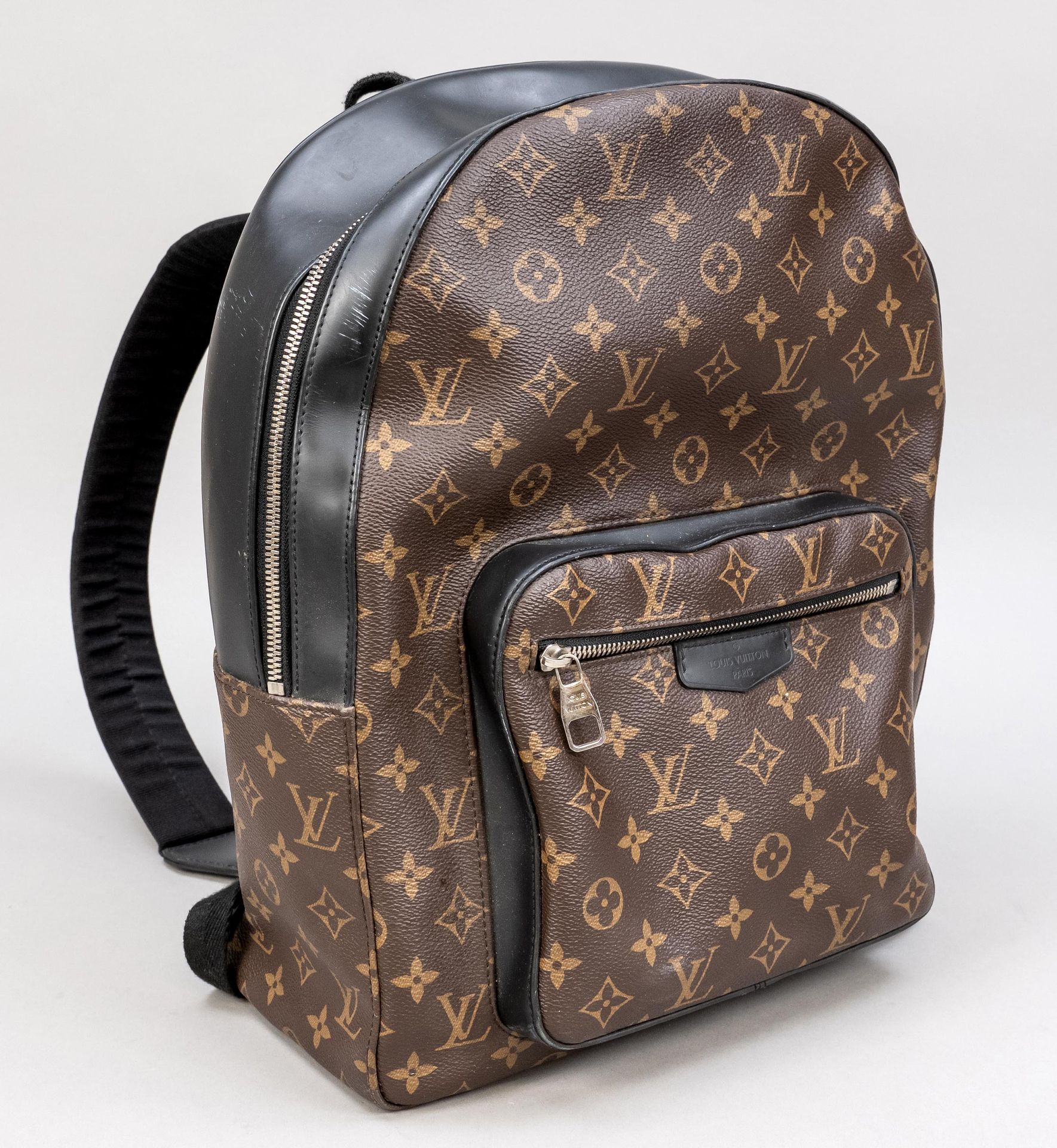 Null Louis Vuitton, Monogram Canvas Backpack, rubberized cotton fabric in classi&hellip;