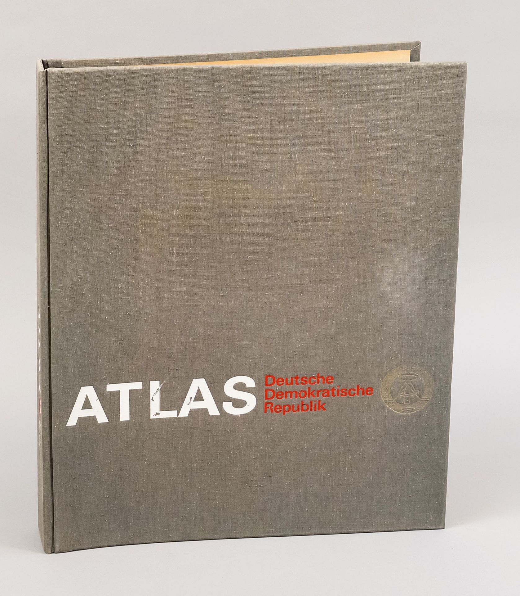Null Atlas der DDR - Atlas German Democratic Republic, Haack Gotha 1981, 大尺寸地图集，&hellip;