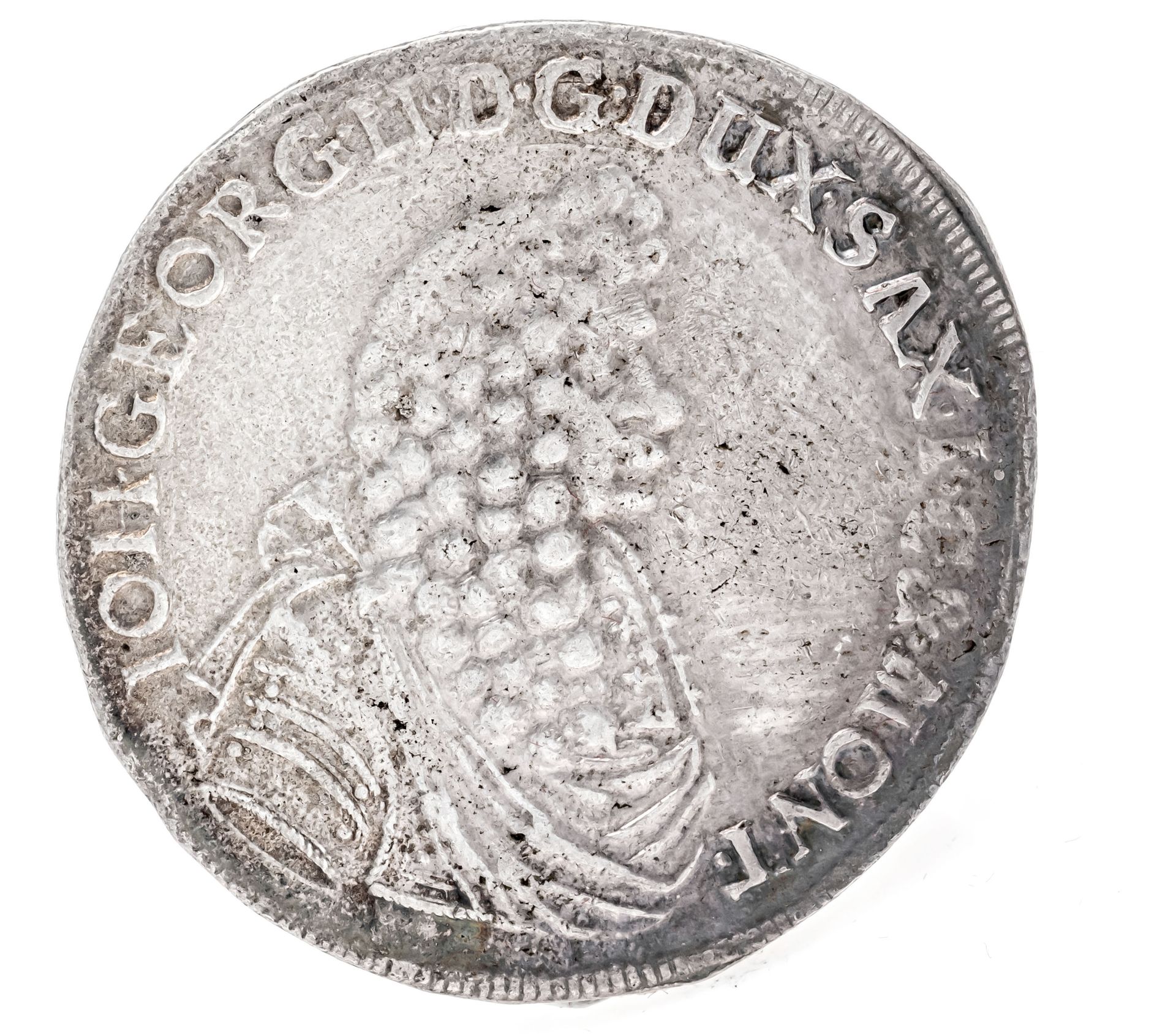 Null Münze, 2/3 Taler, 1680, 15,38g