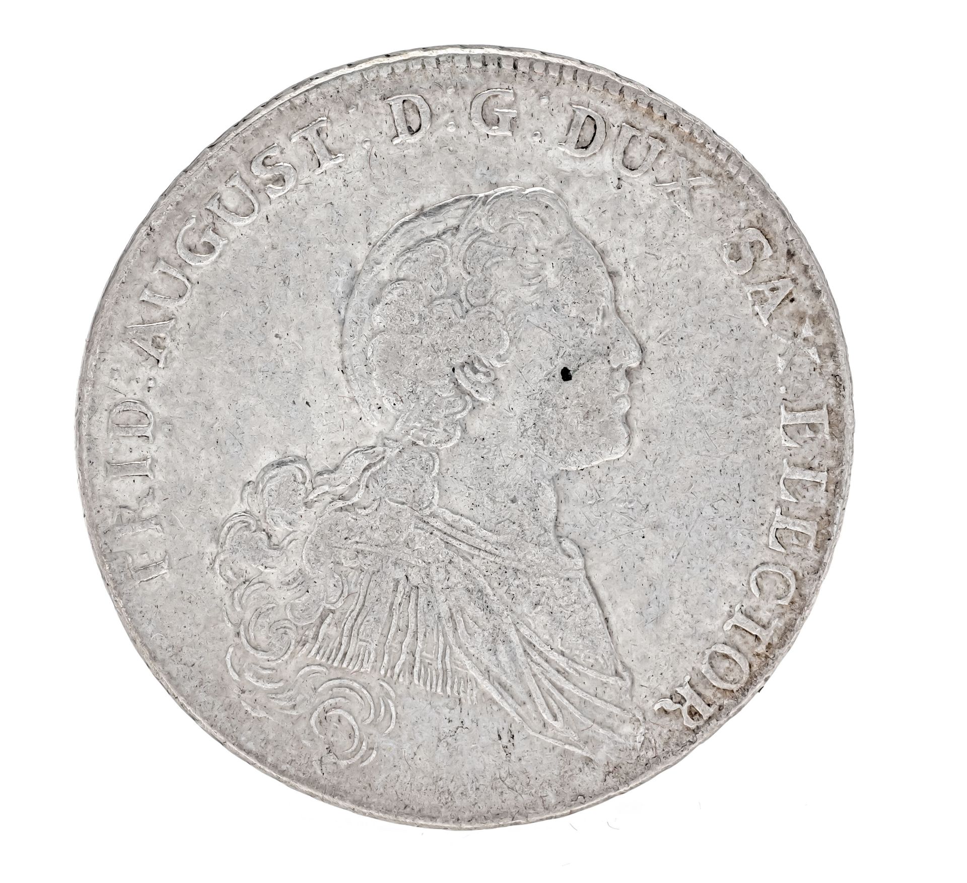 Null Moneda, Thaler, Sajonia, 1768, 27,73g