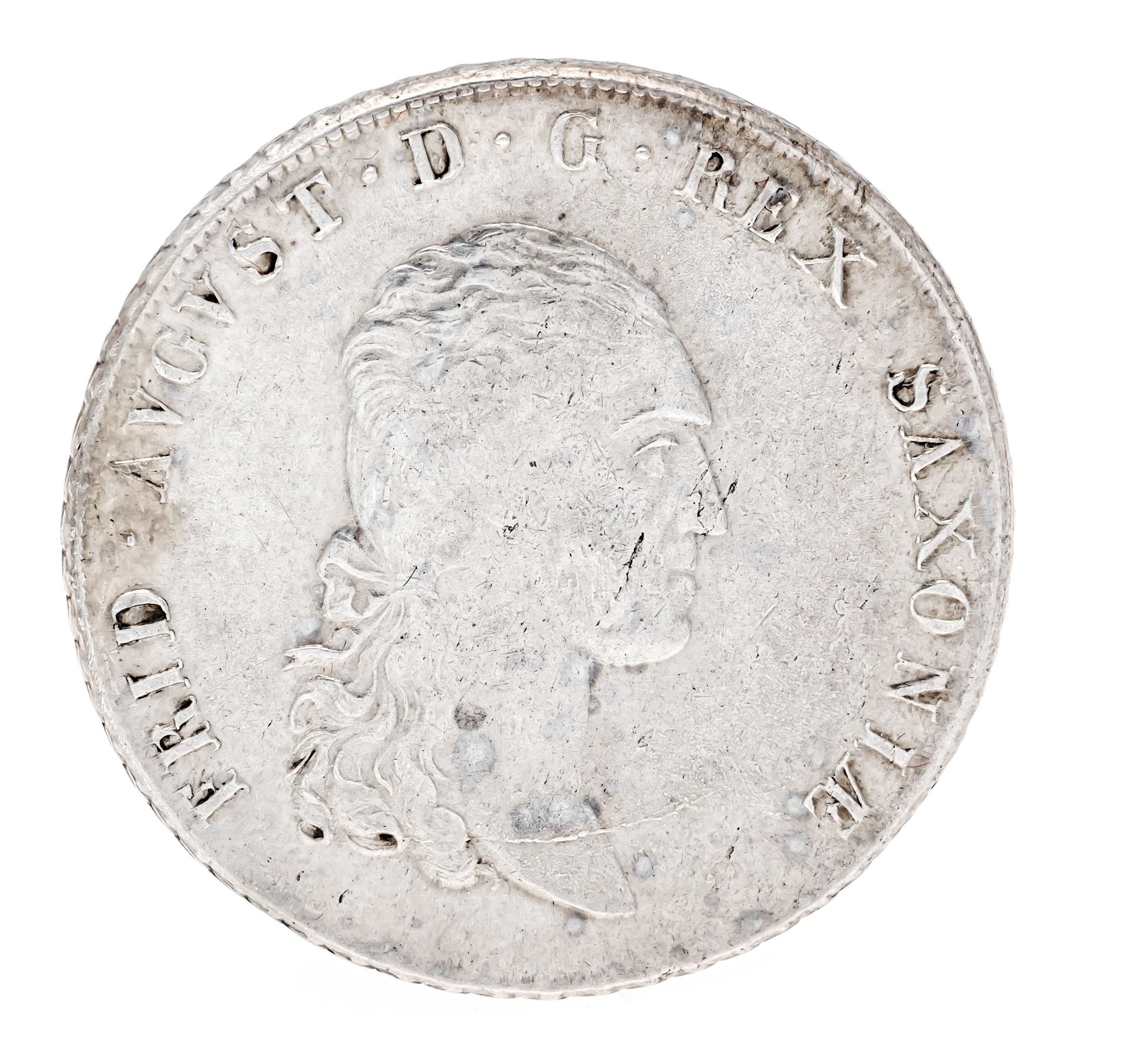 Null Monnaie, thaler, Saxe, 1808, 27,94g
