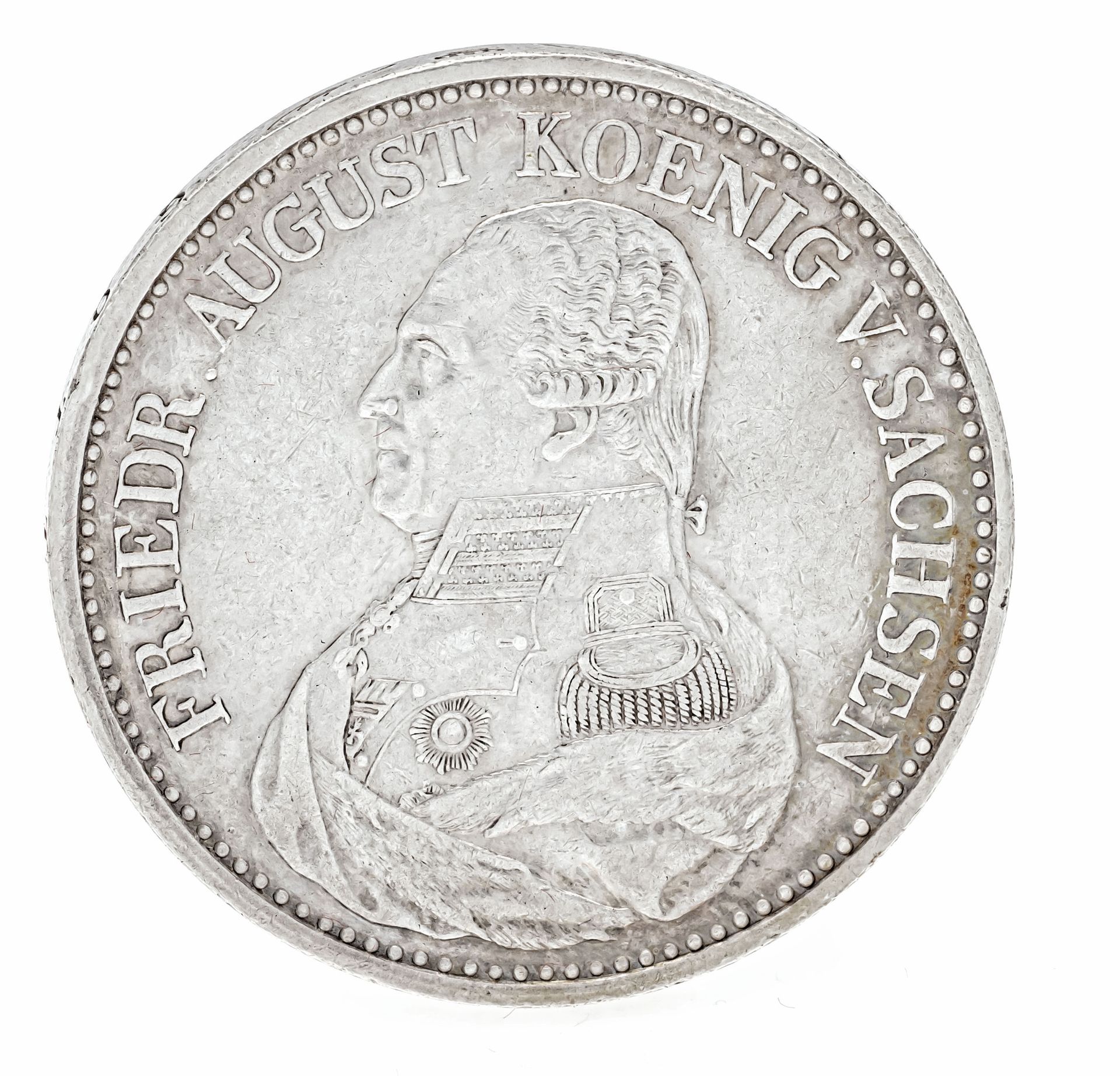 Null Moneda, Thaler, Sajonia, 1826, 27,98g