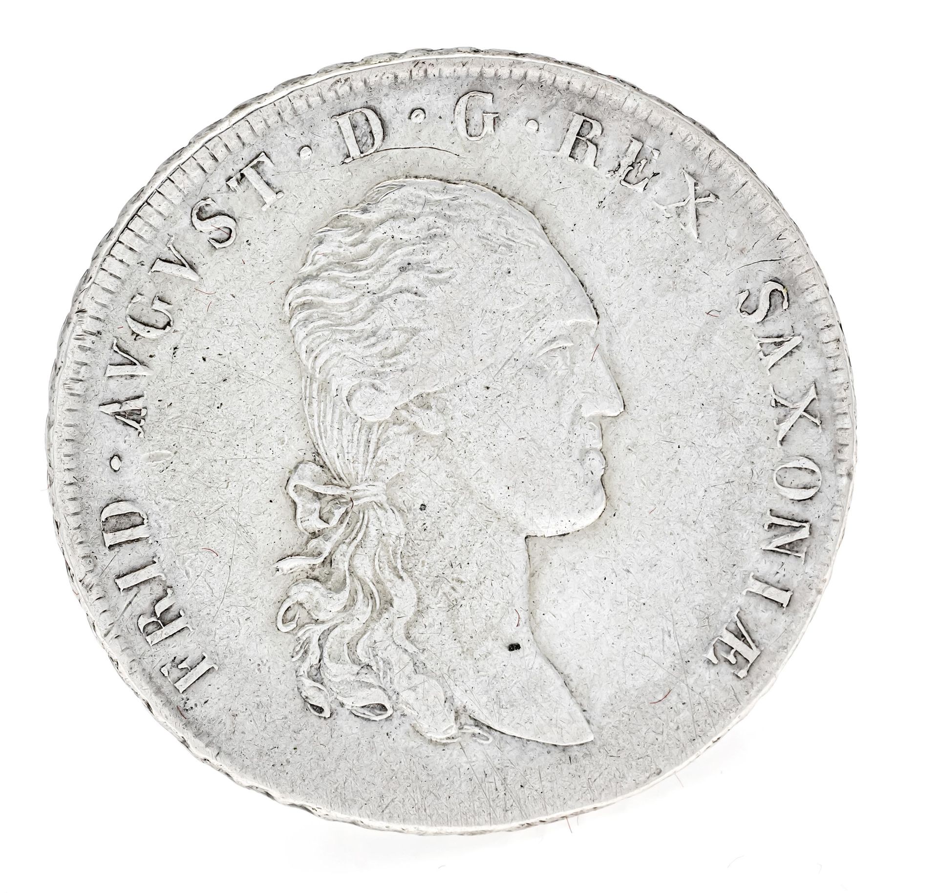 Null Münze, Taler, Sachsen, 1809, 27,79g