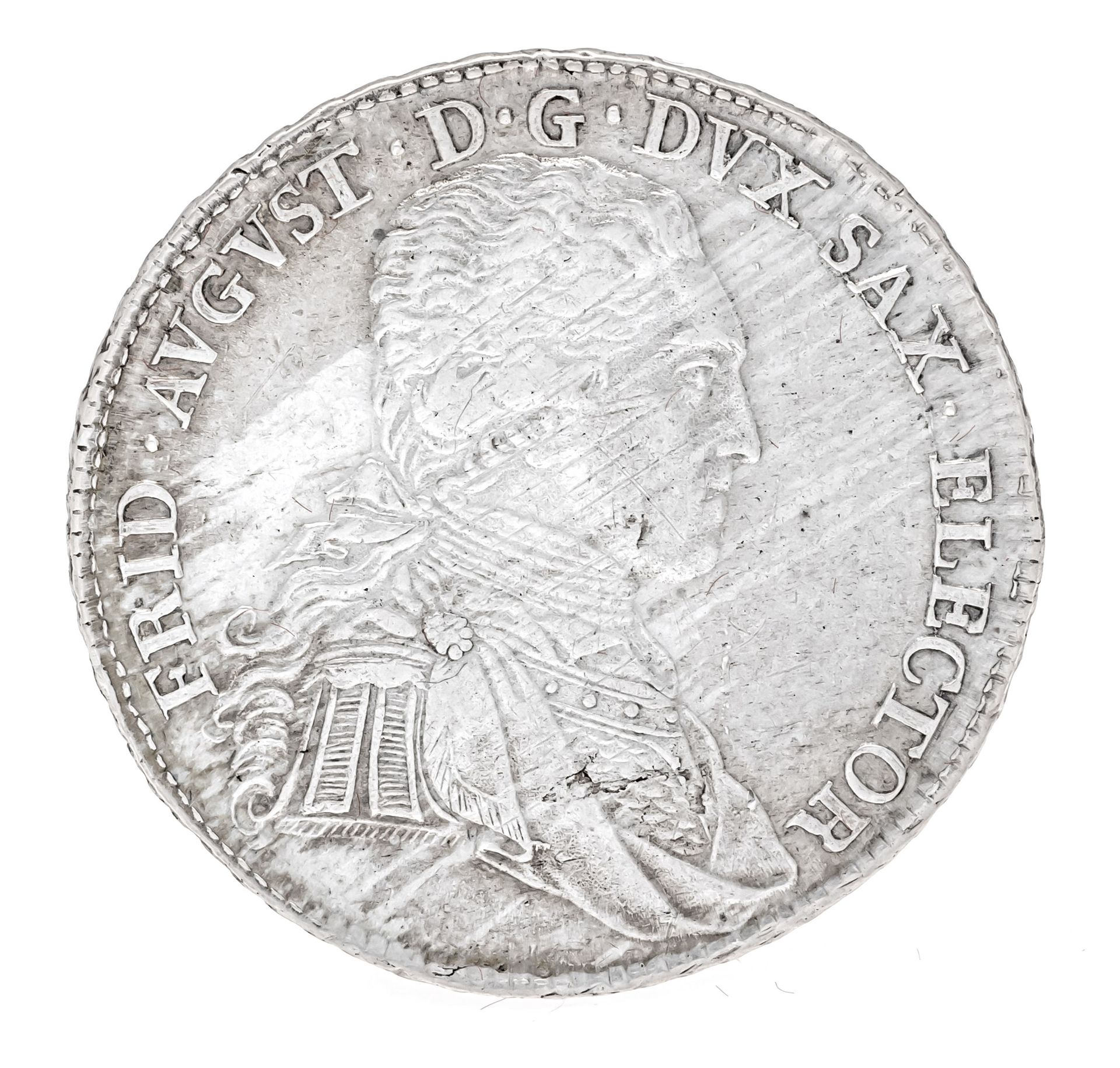 Null Moneda, 2/3 thaler, Sajonia, 1804, 13,95g