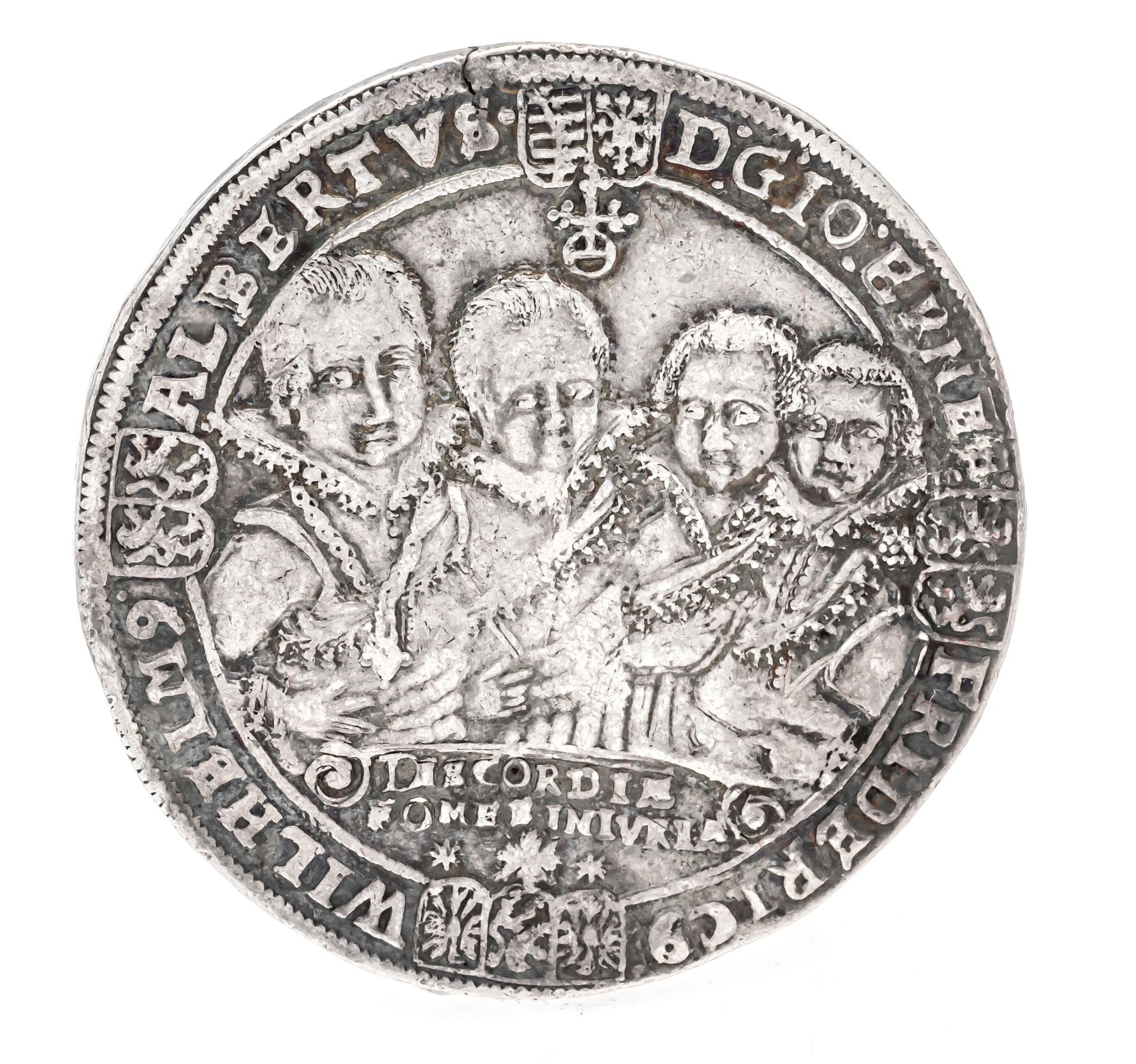Null Moneta, Thaler, Sassonia, 1612, 28,84g