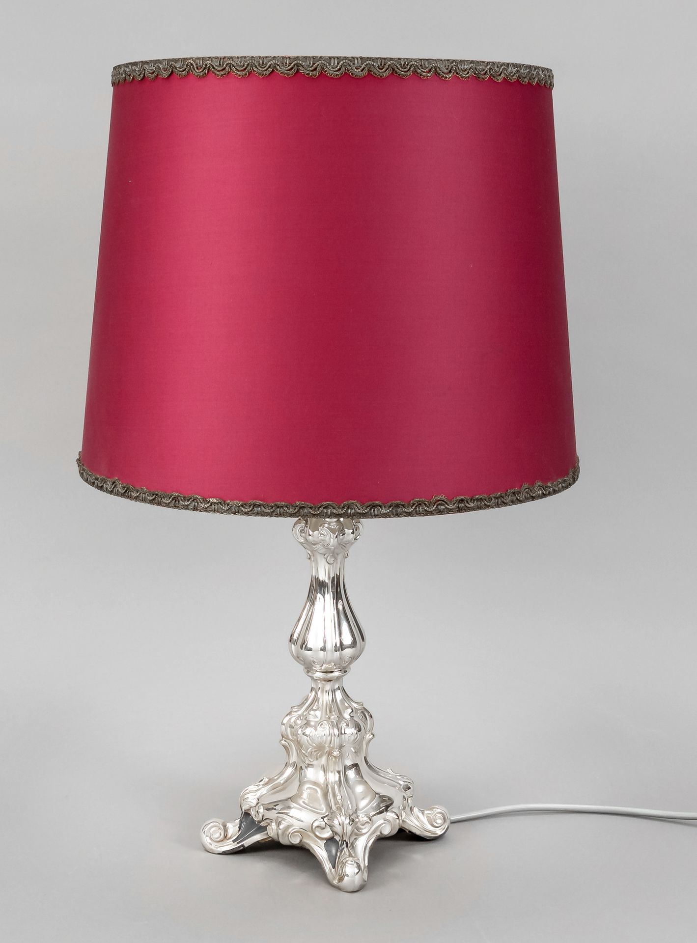 Null Table lamp, German, 20th c., maker's mark Gebr. Deyhle, Schwäbisch Gmünd, s&hellip;
