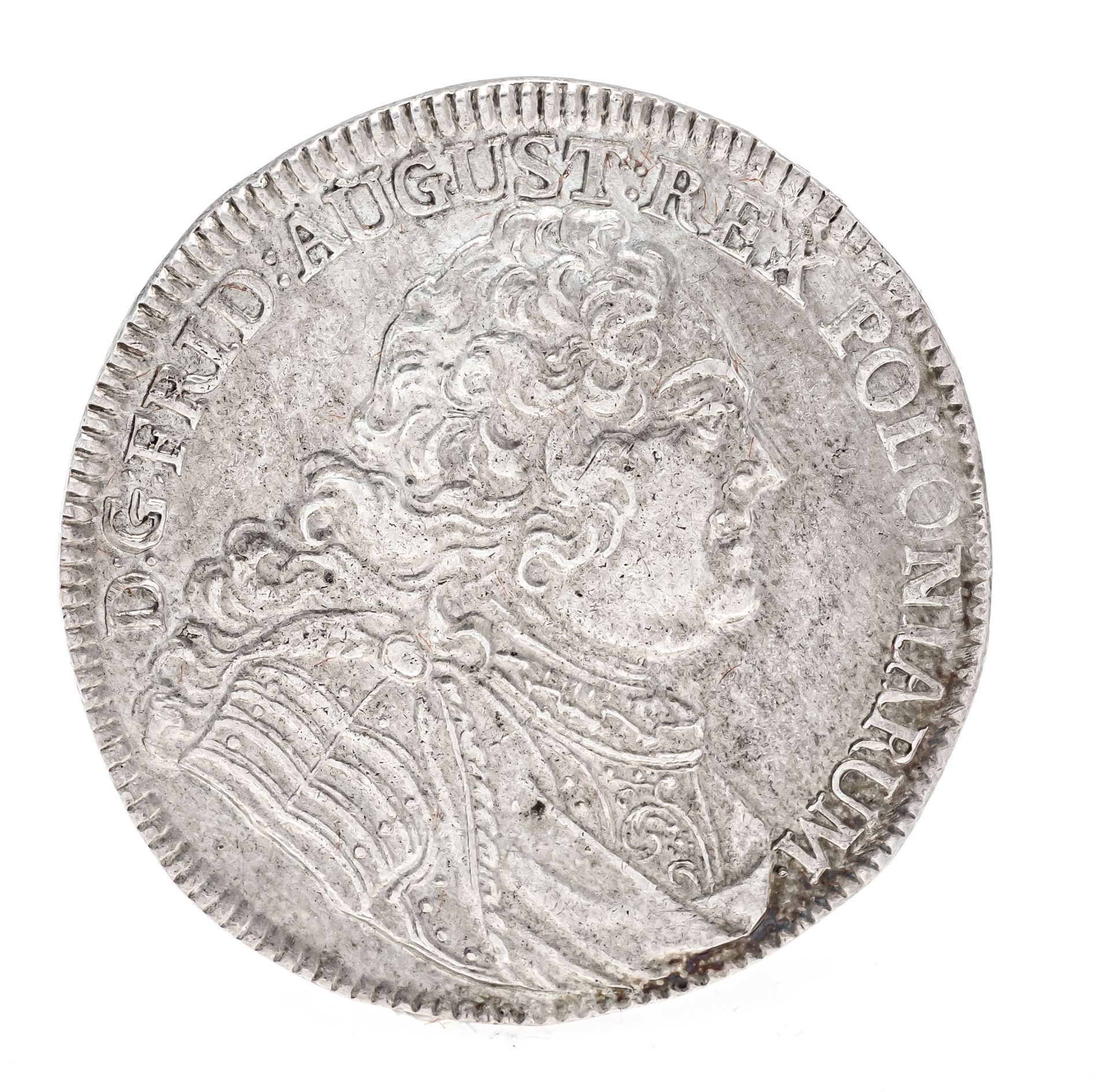 Null Münze, 2/3 Taler, Sachsen, 1740, 13,76g