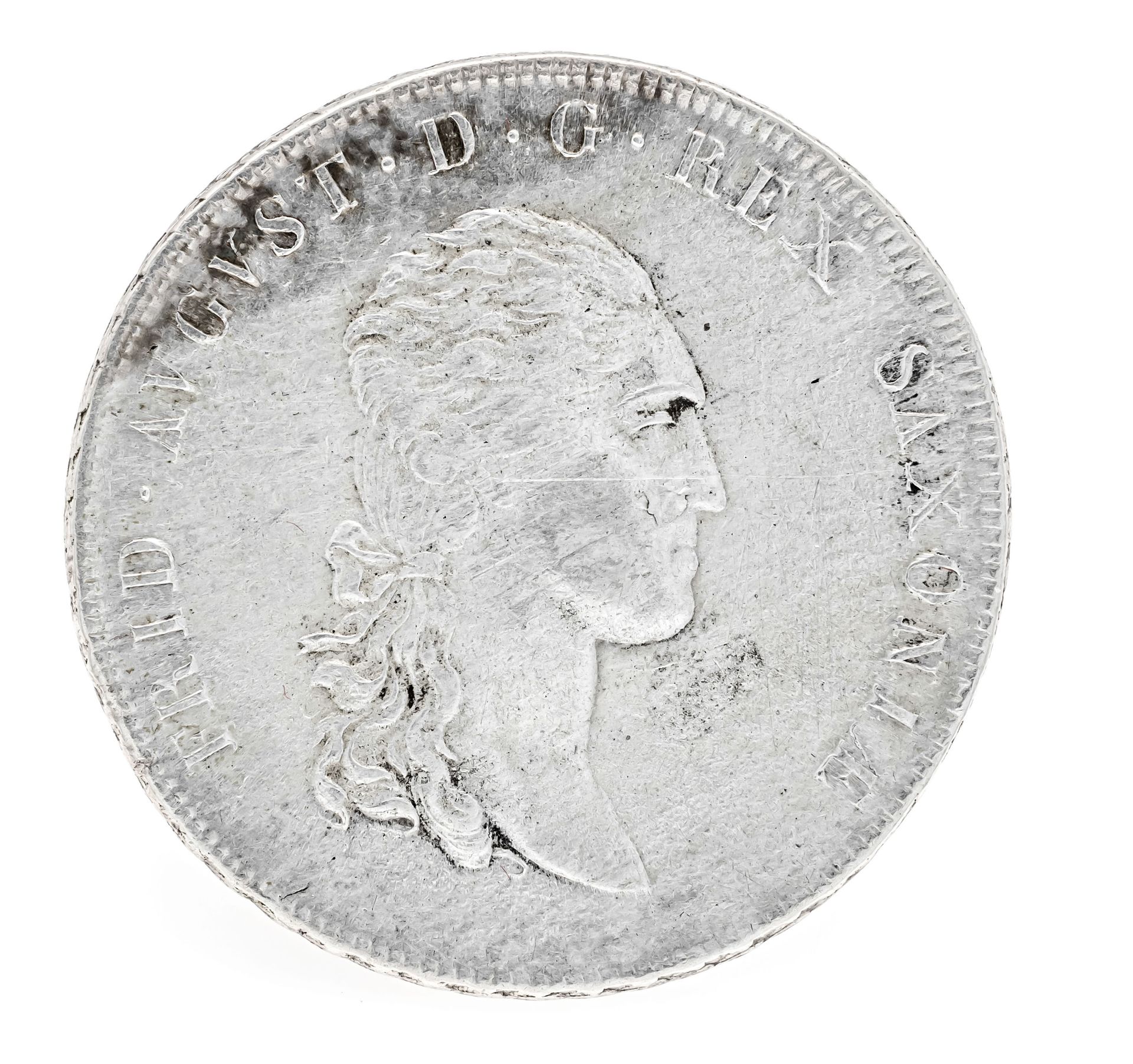 Null Monnaie, thaler, Saxe, 1808, 27,80g