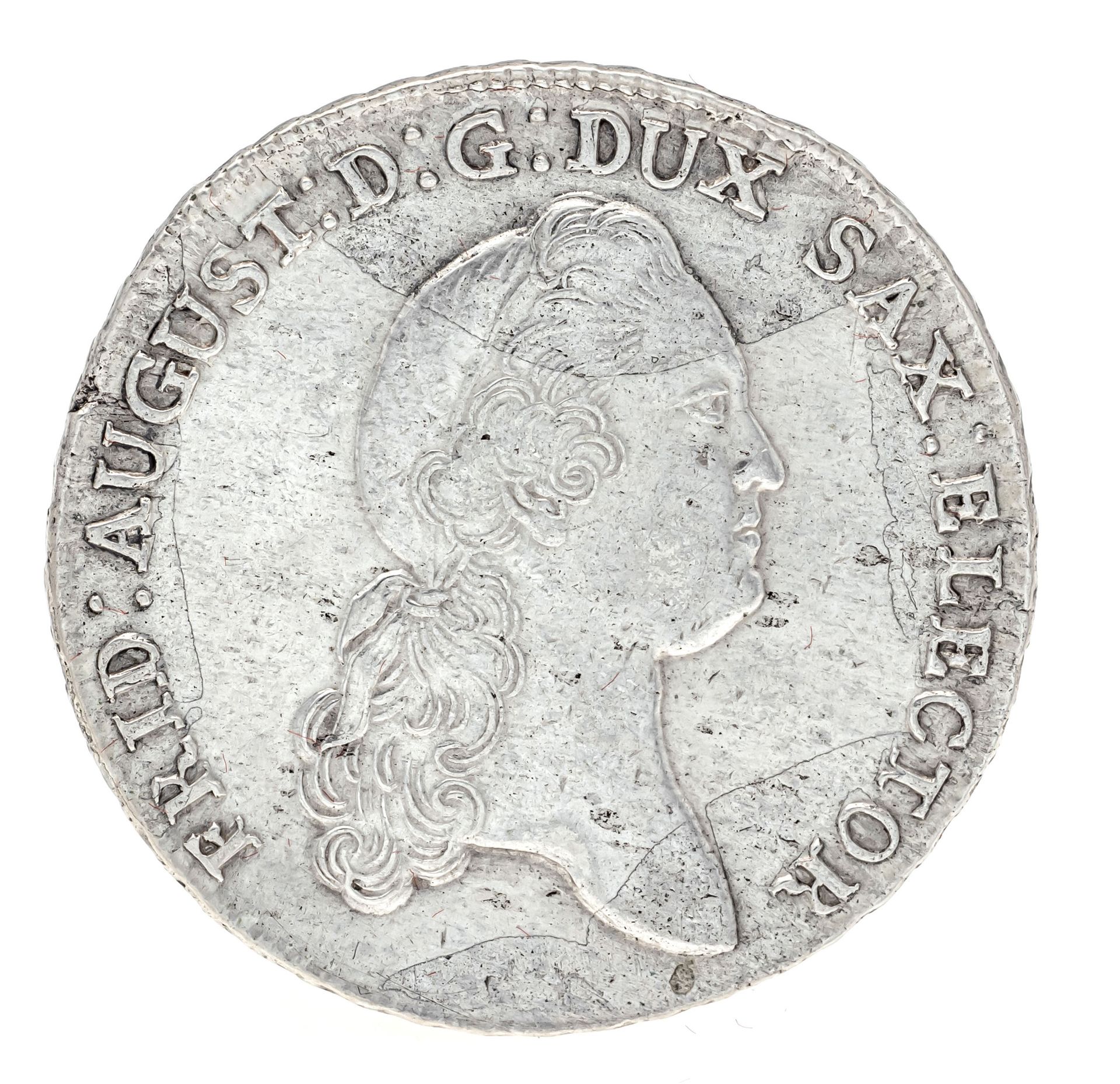Null Moneta, Thaler, Sassonia, 1778, 27,86g