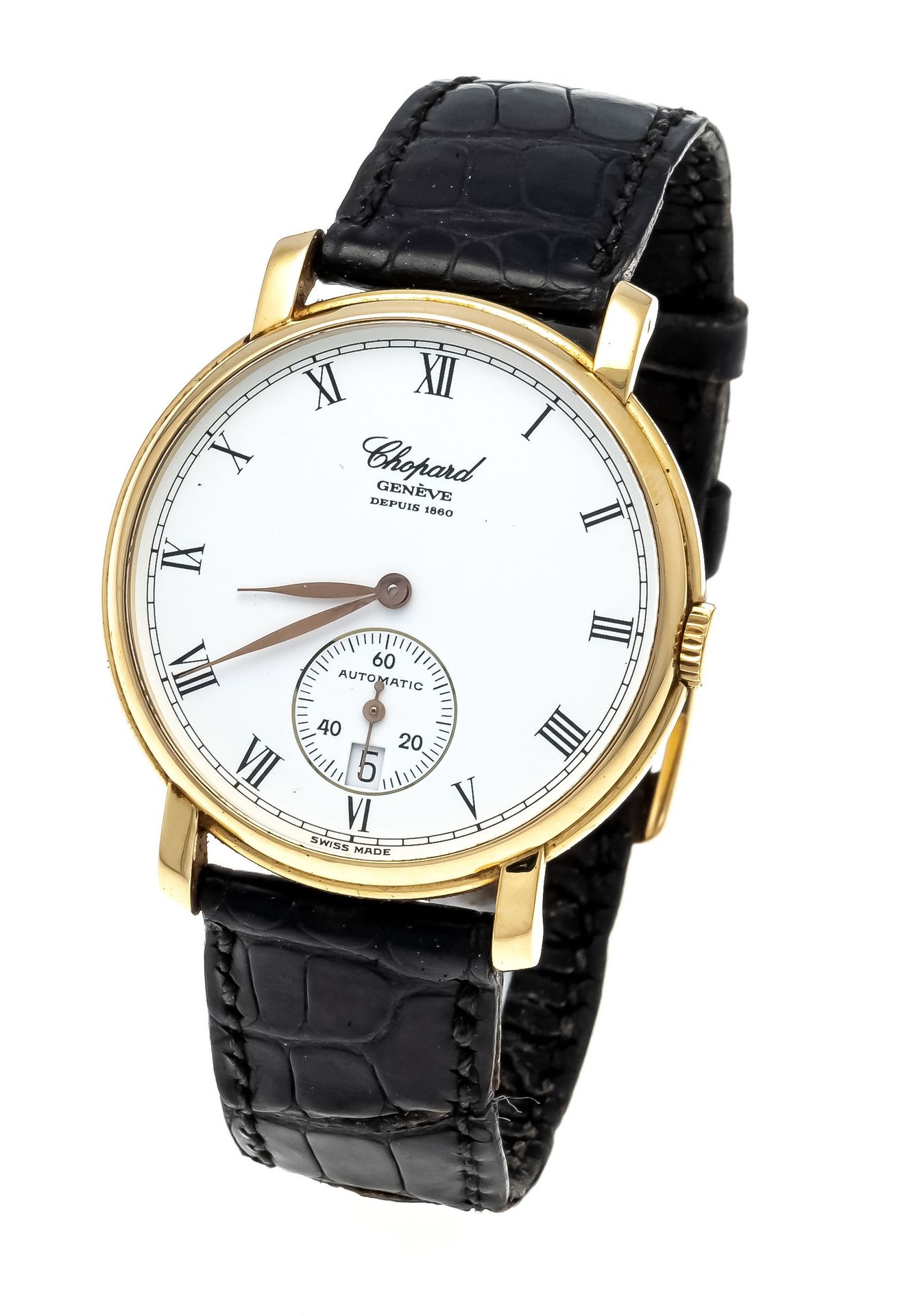 Null Montre-bracelet Chopard pour homme, automatique, 750/000 GG, réf. 16-1223 v&hellip;