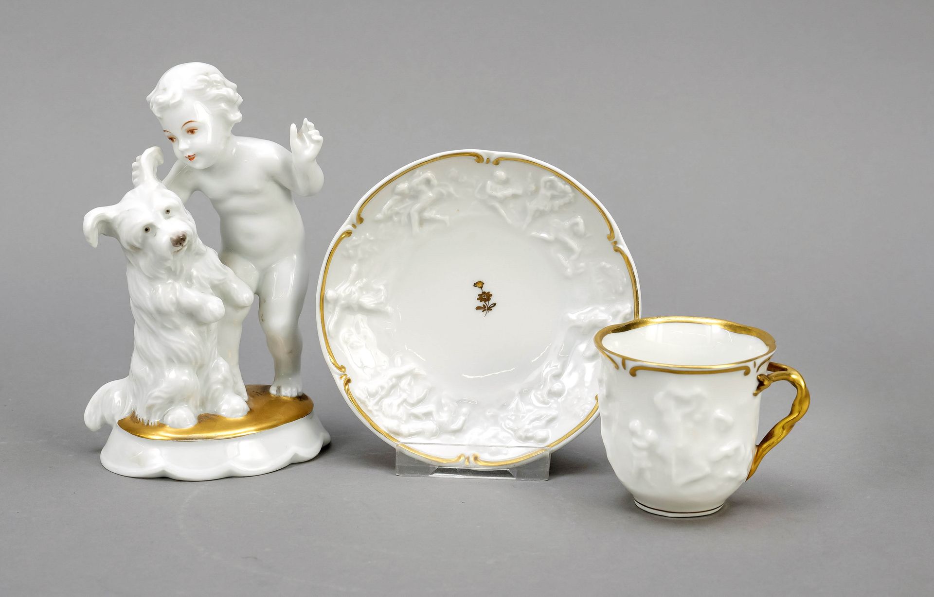 Null Putto and cup, shepherd's hour, Rosenthal, Selb, 1930, design M. H. Fritz 1&hellip;