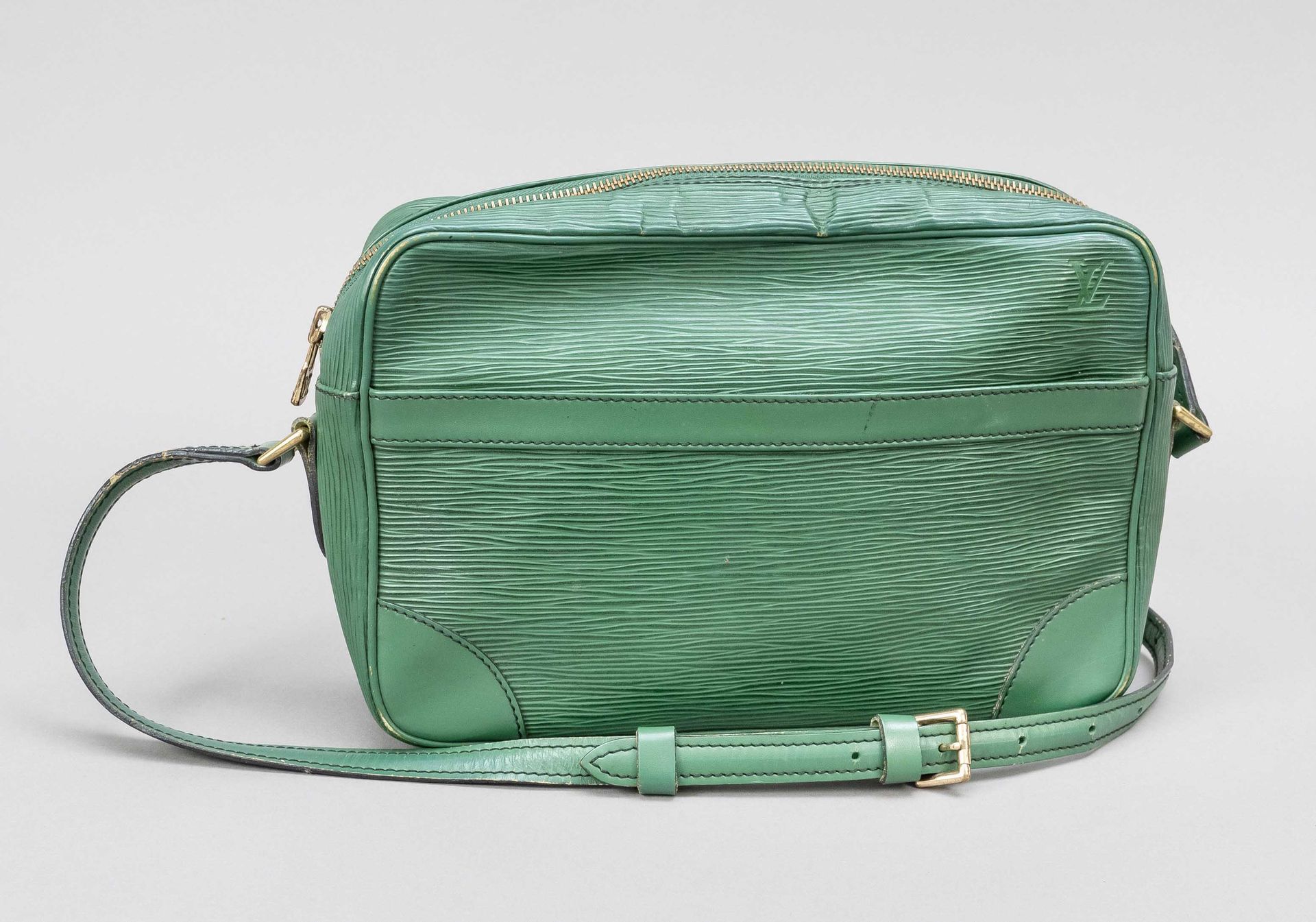 Louis Vuitton, Trocadero Epi Leather Borneo Green Crossb…