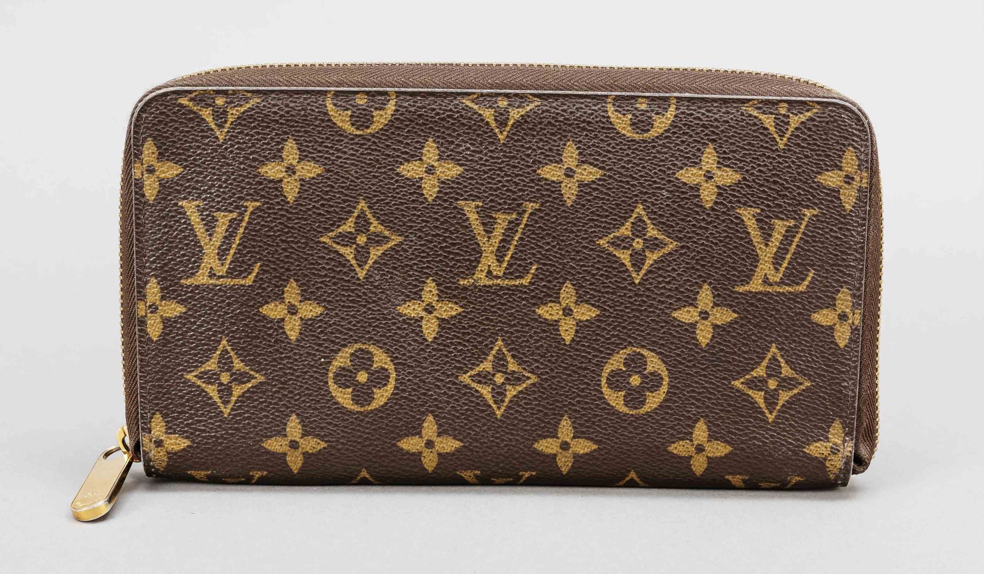 Louis Vuitton, large organiser/wallet, rubberised cotton…