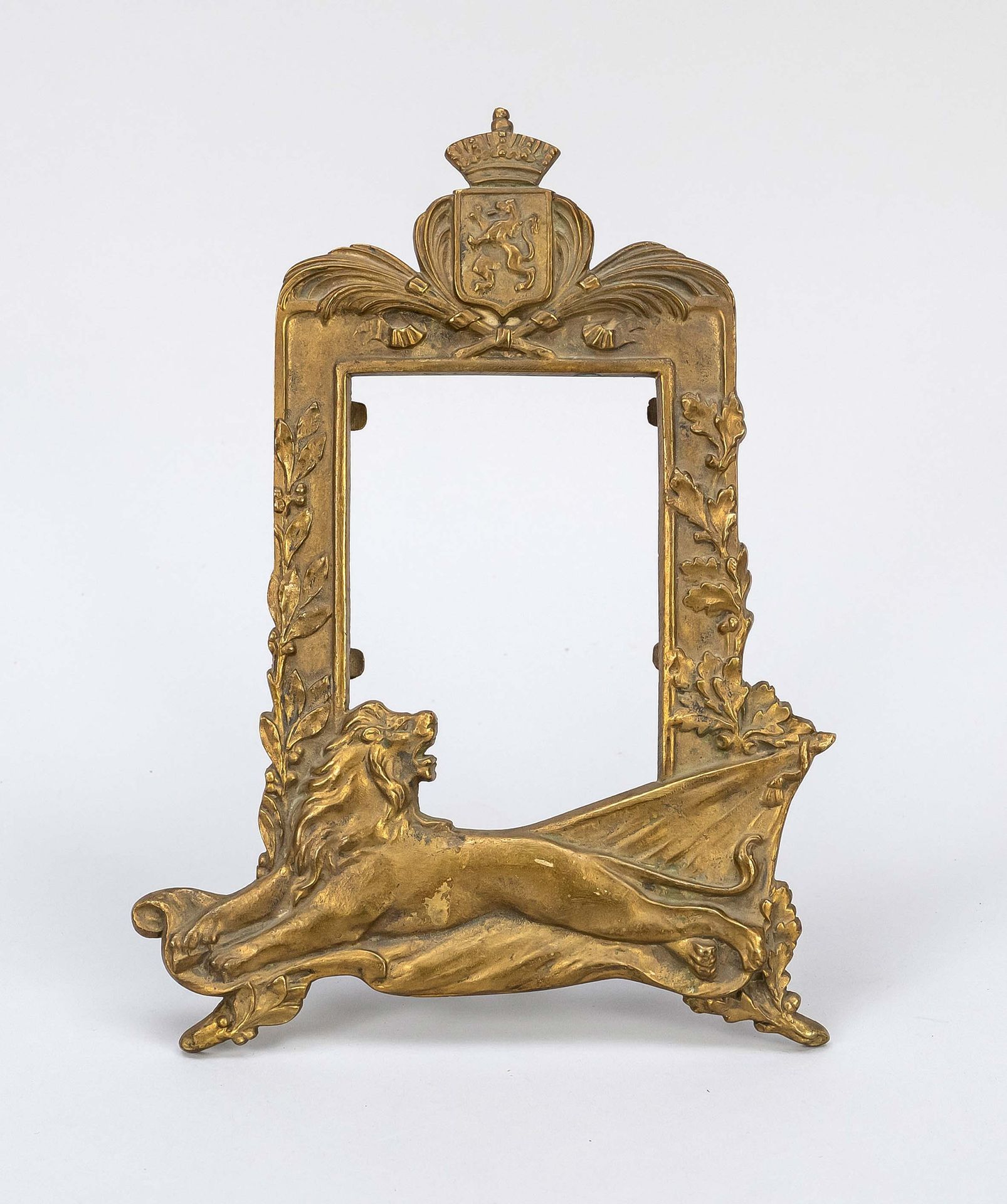 Null Table picture frame, Historicism, end of the 19th century, on the lower hal&hellip;