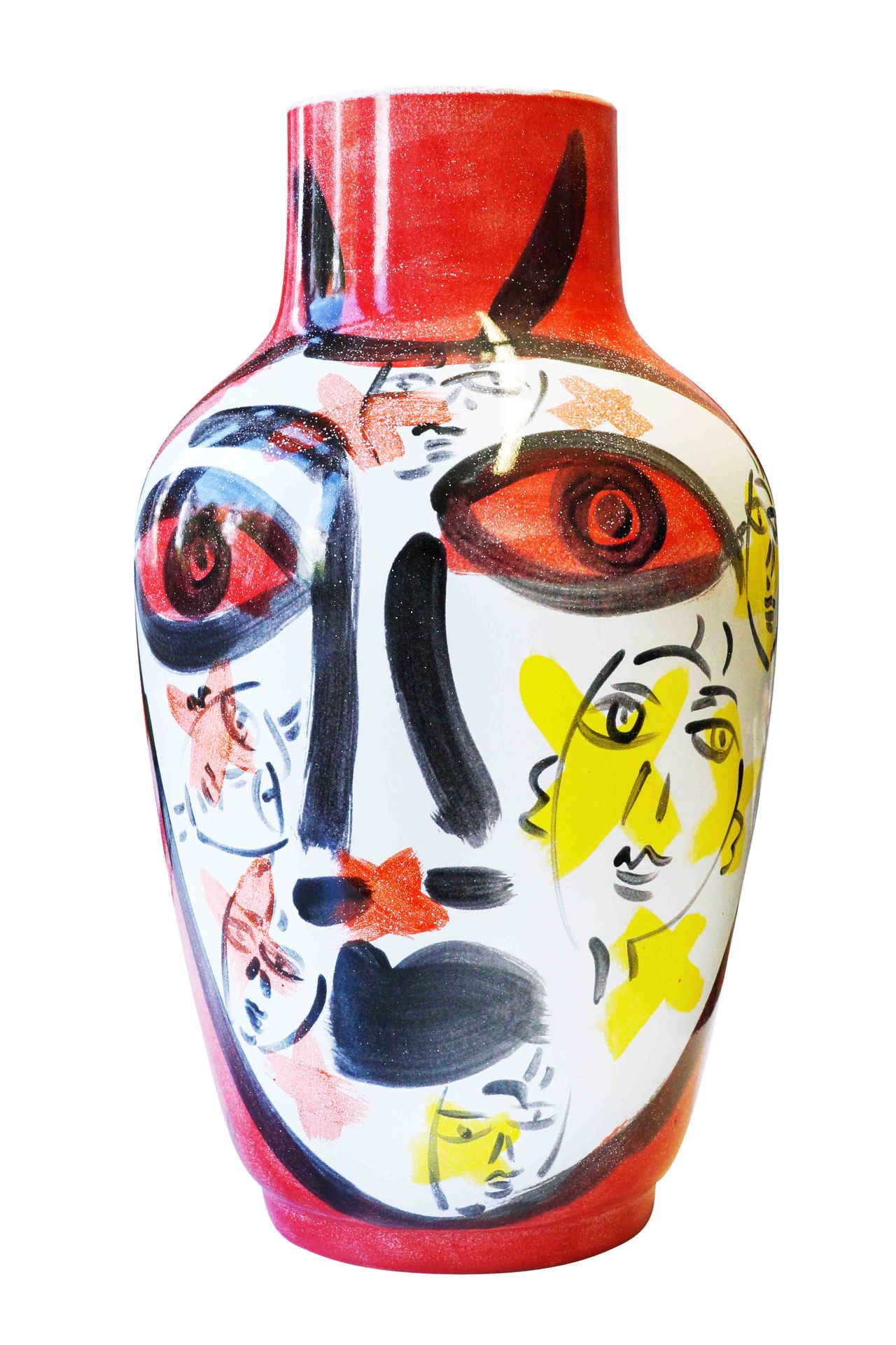 Peter Robert Keil - WVZ 7060 - Vase en majolique grand format 
彼得-罗伯特-凯尔 - WVZ 7&hellip;