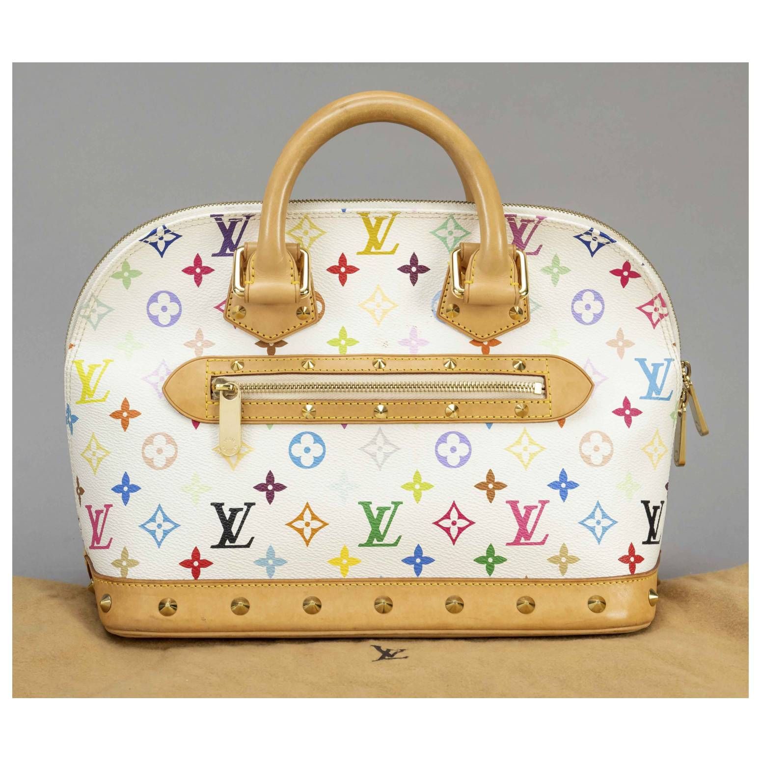 Louis Vuitton LV Hand Bag Alma PM Blanc