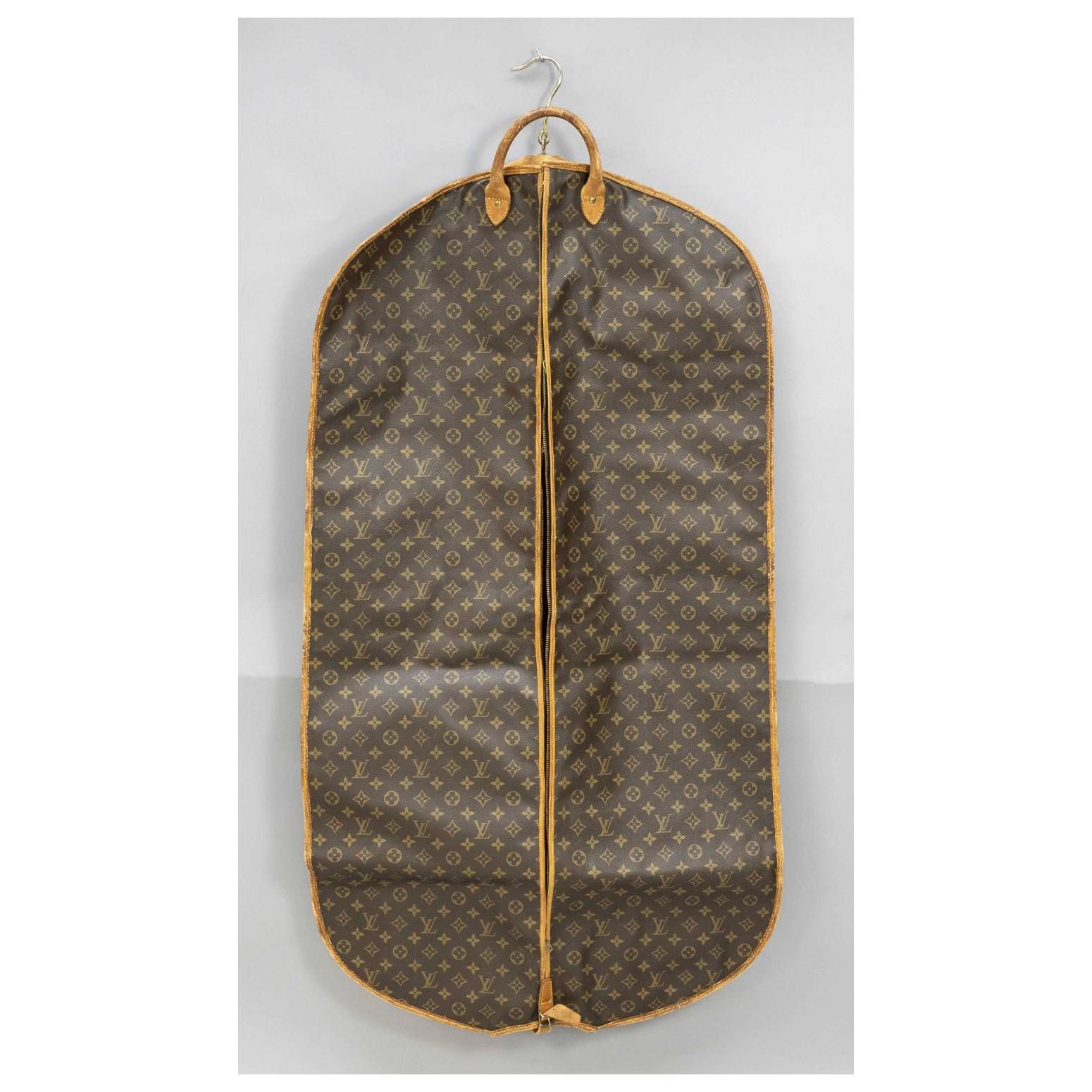 Louis Vuitton, vintage monogram canvas garment bag, rubb…
