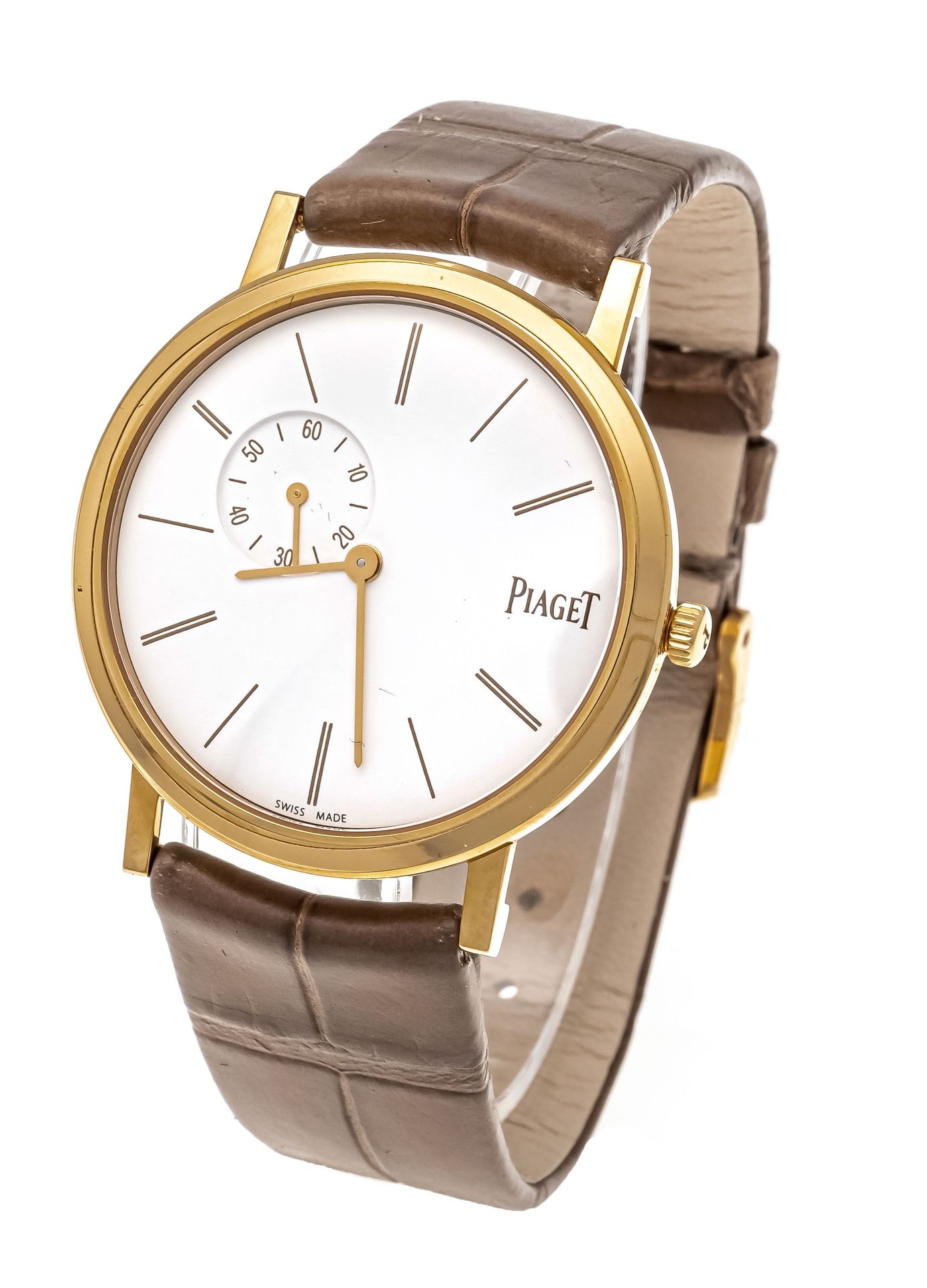 Null Piaget Altiplano, orologio da uomo, oro rosa 750/000, carica manuale, ref. &hellip;
