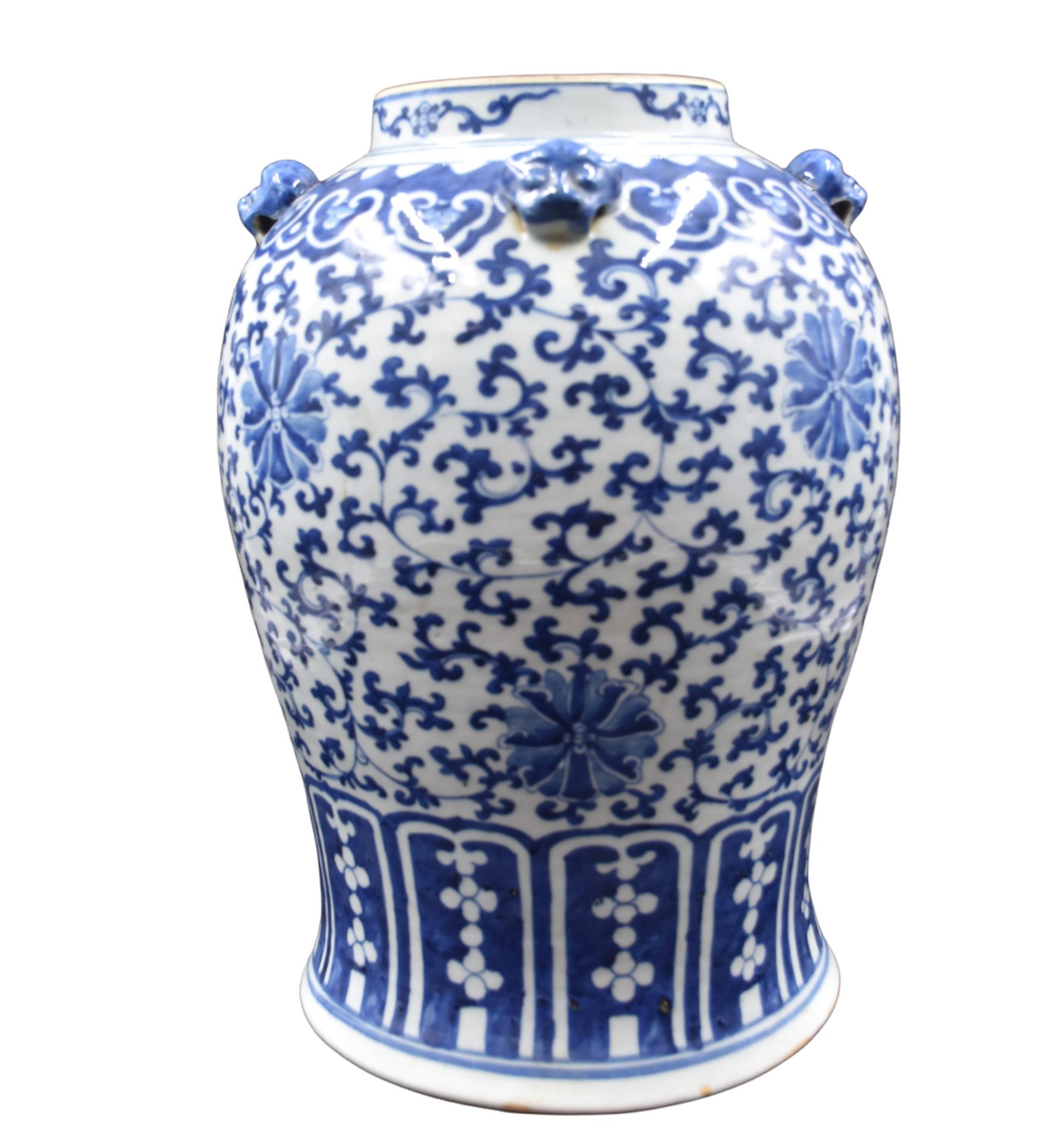 Null China porcelain vase without lid Ht: 39 cm. 

NL: Chinees porseleinen pot z&hellip;