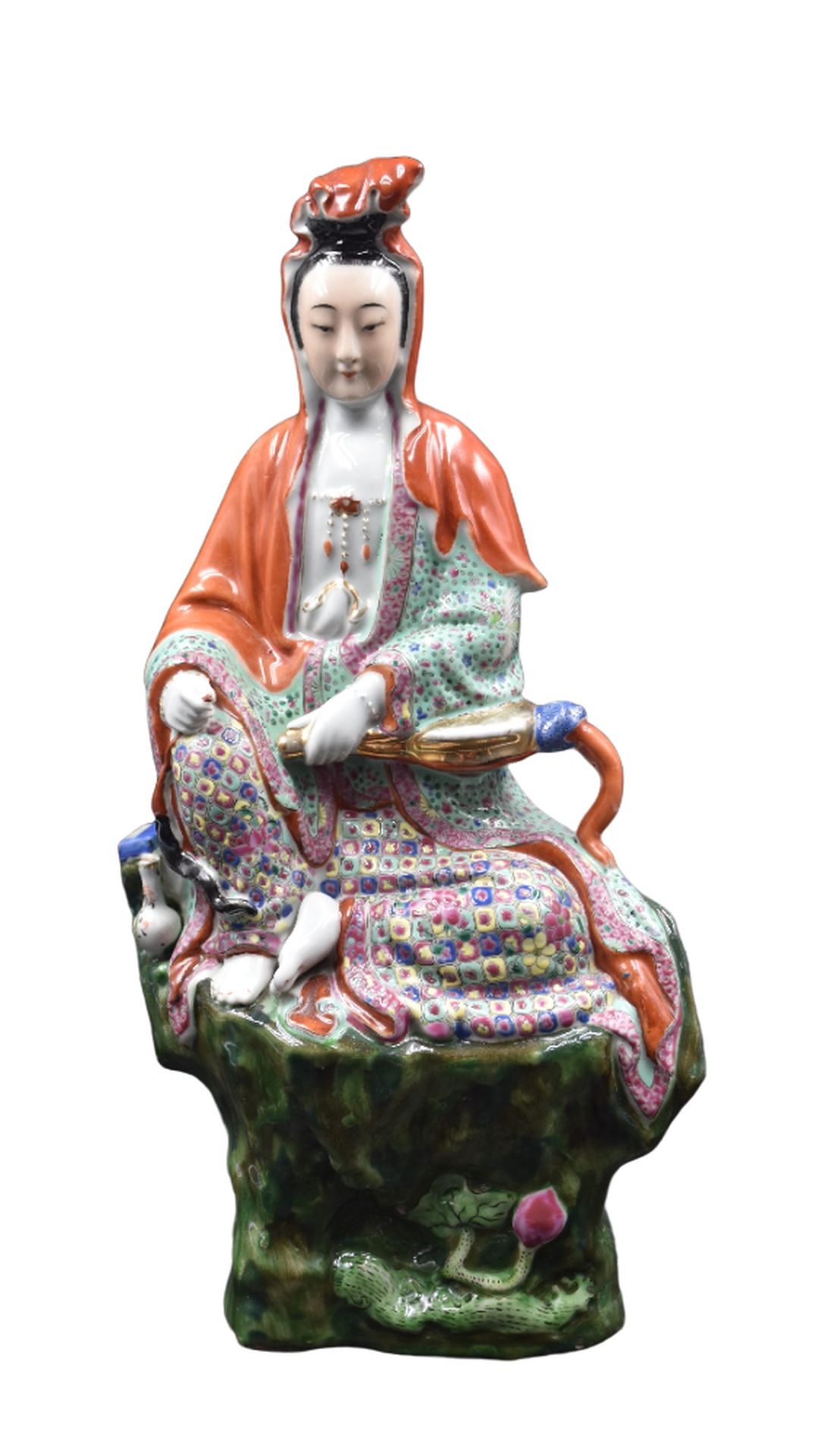 Null Guanine di porcellana cinese. Altezza: 44 cm. 

NL: Chinees guanine porsele&hellip;