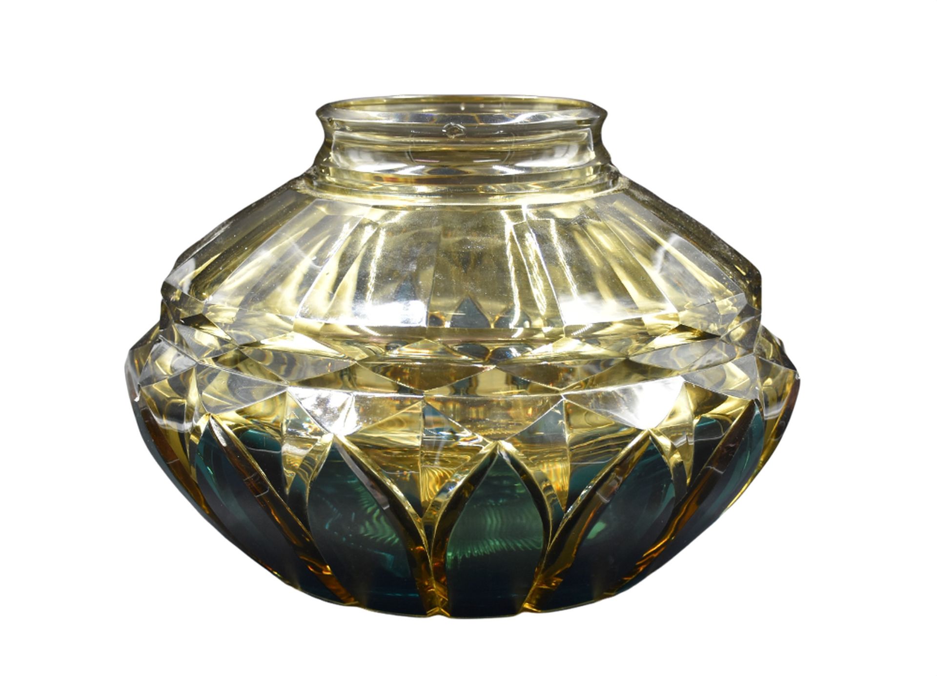 JOSEPH SIMON (1869-1960) JOSEPH SIMON (1869-1960). Un jarrón de cristal Val Sain&hellip;