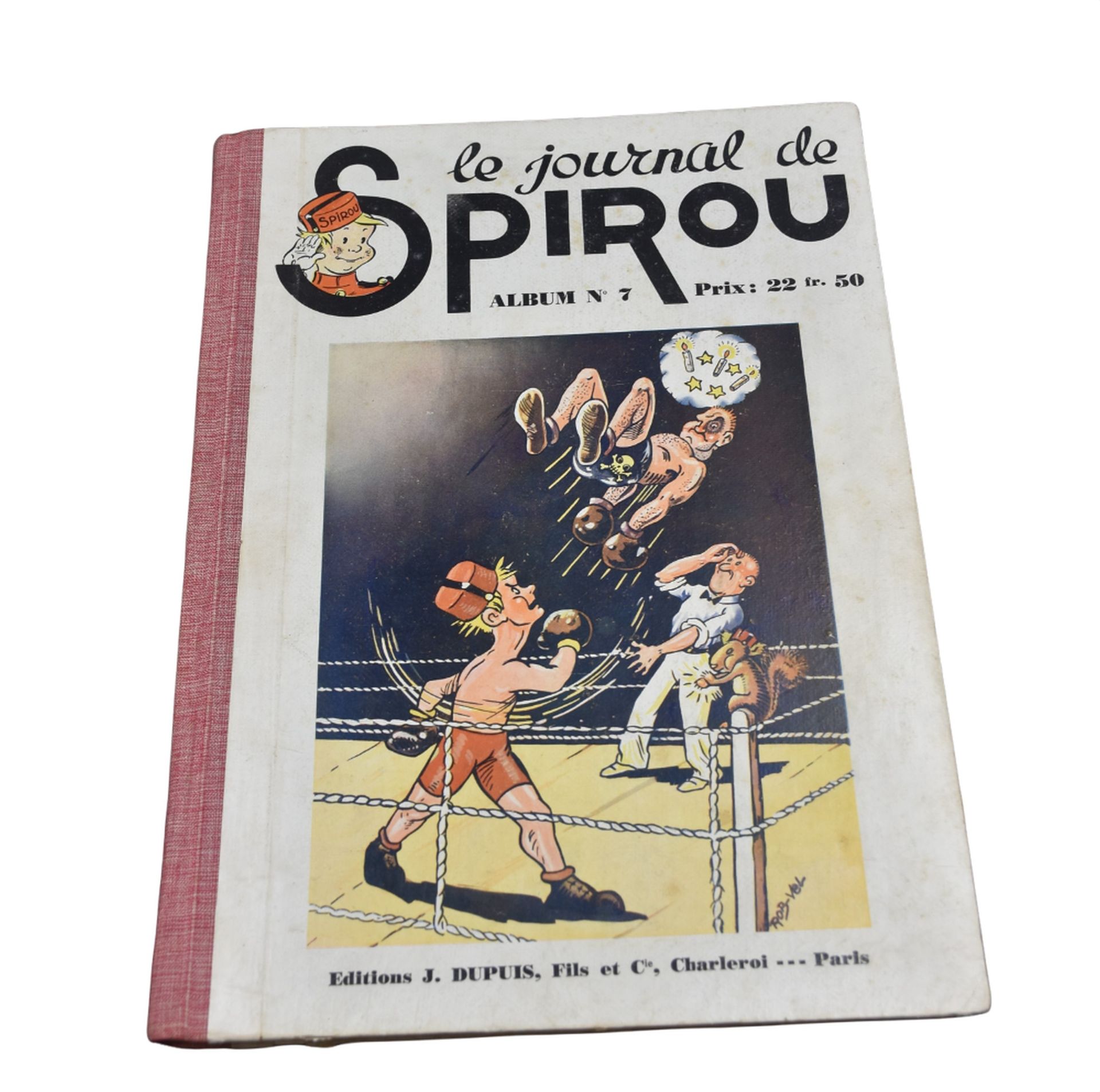 Null Le journal de Spirou album numéro 7. Du 3e année n°34. 22 Août 1940 au n°52&hellip;