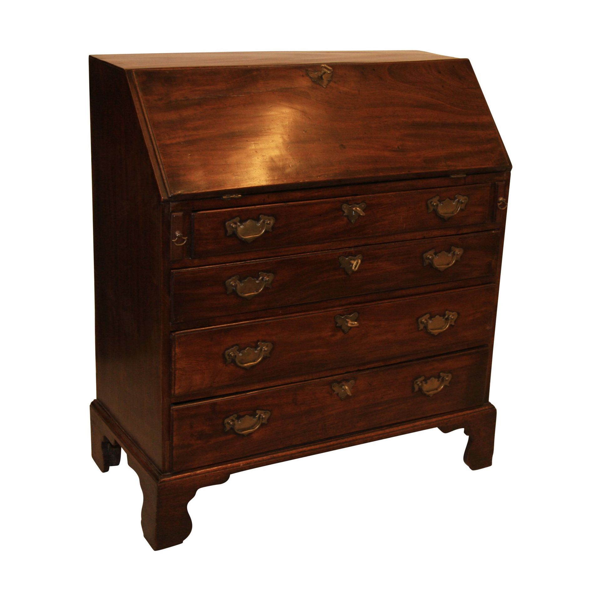 Null desk-chest in mahogany and oak and pine, 4 drawers and lockers inside.

Eng&hellip;