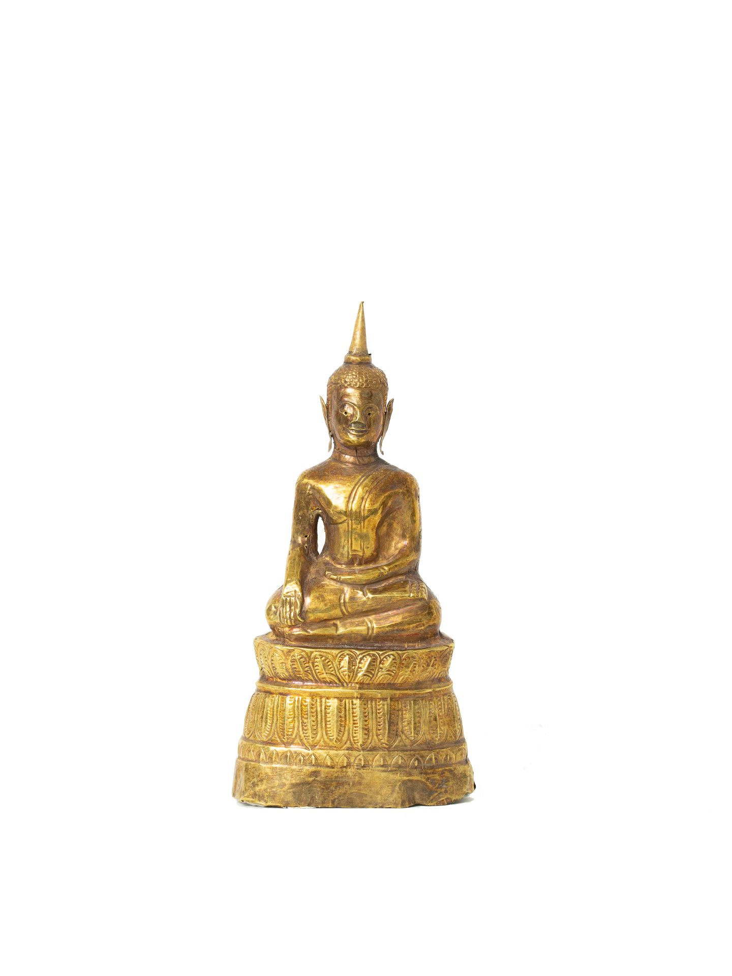 Null Kambodscha oder Thailand, 18.-19. Jahrhundert

In Gold geprägte Buddha-Figu&hellip;