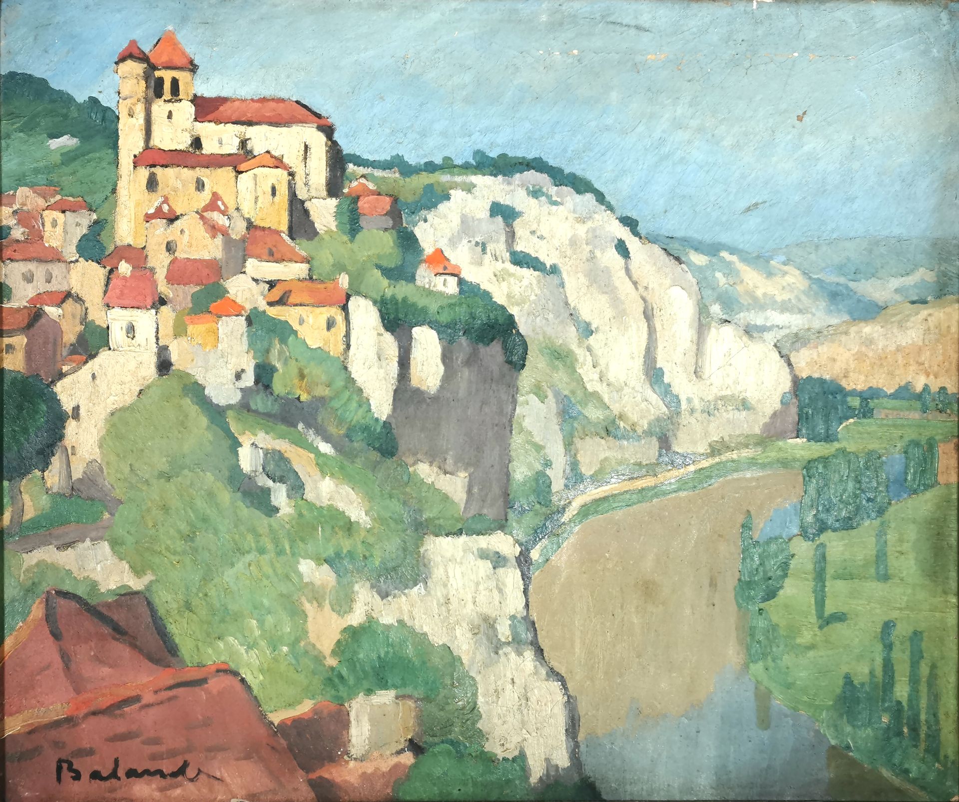 Null Gaston BALANDE (1880-1971)

Paesaggio della Dordogna

Olio su tela firmato
&hellip;