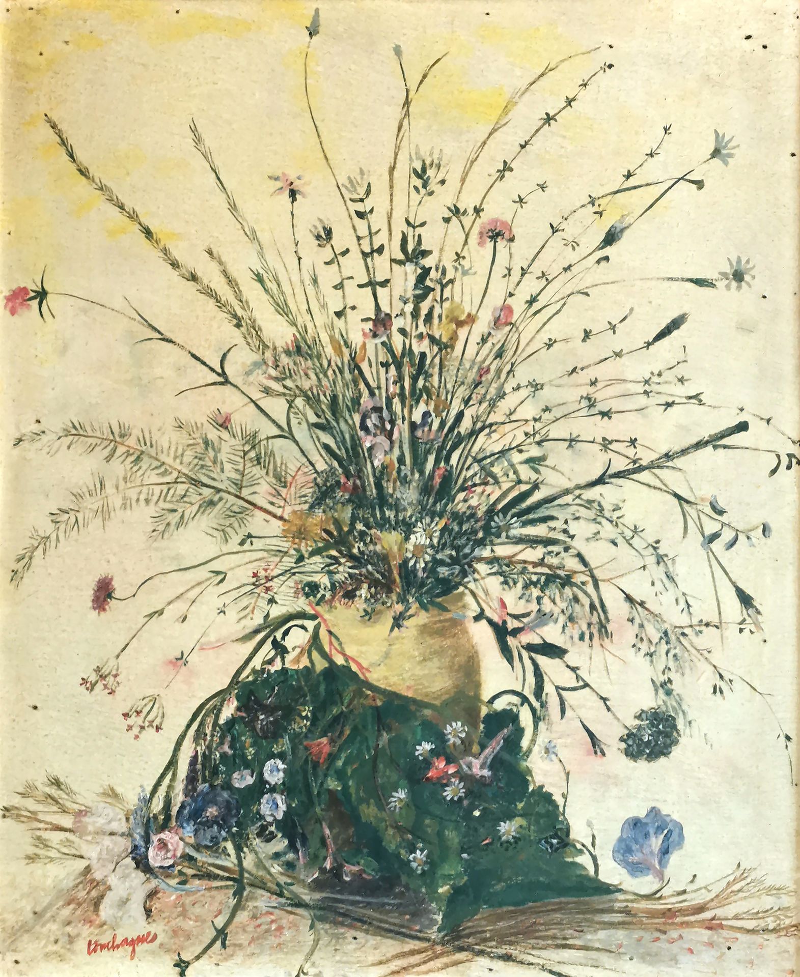 Null Louis TOUCHAGUES (1893-1974)

Blumenstrauß

Öl auf Platte signiert

54,5 x &hellip;