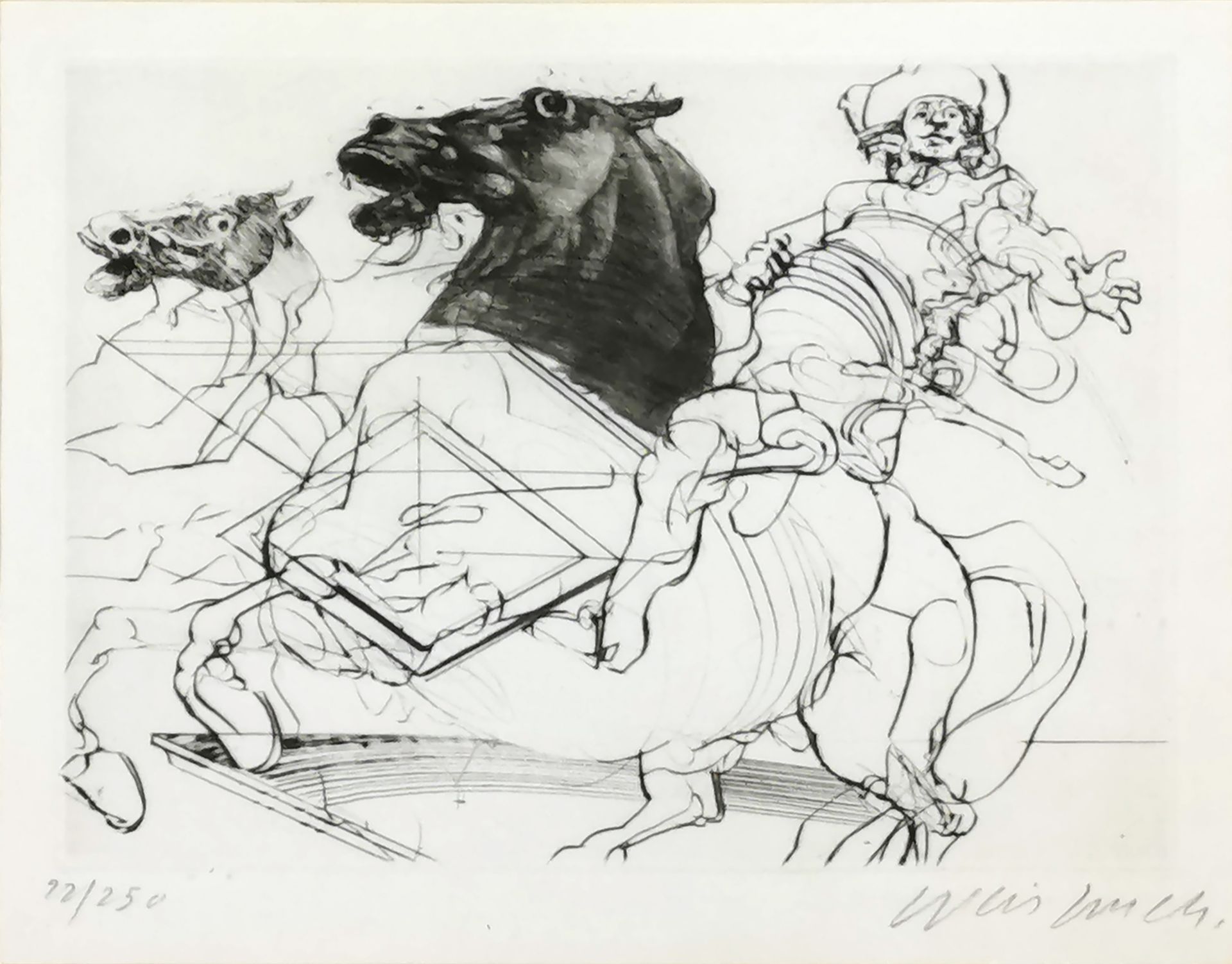 Null Claude WEISBUCH (1927-2014)

The rider

Etching signed and numbered 22/250
&hellip;