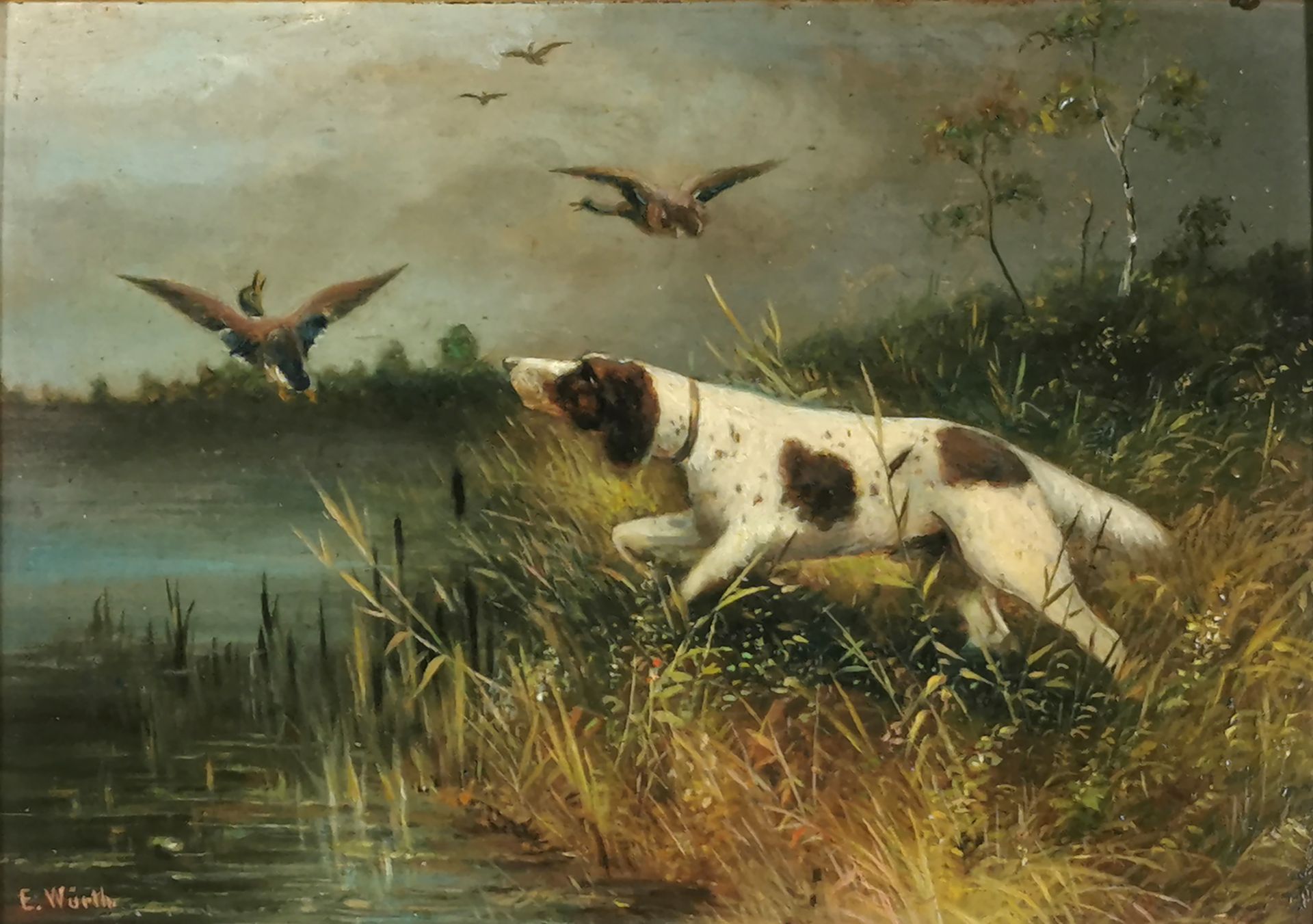 Null E. WÜRTH (School end of 19th - beginning of 20th century)

Duck hunting

Oi&hellip;