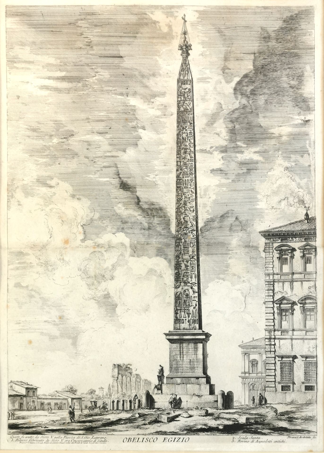 Null Giovanni Battista PIRANESI (1720-1778)

Obelisco Egizio

Eau-forte légendée&hellip;