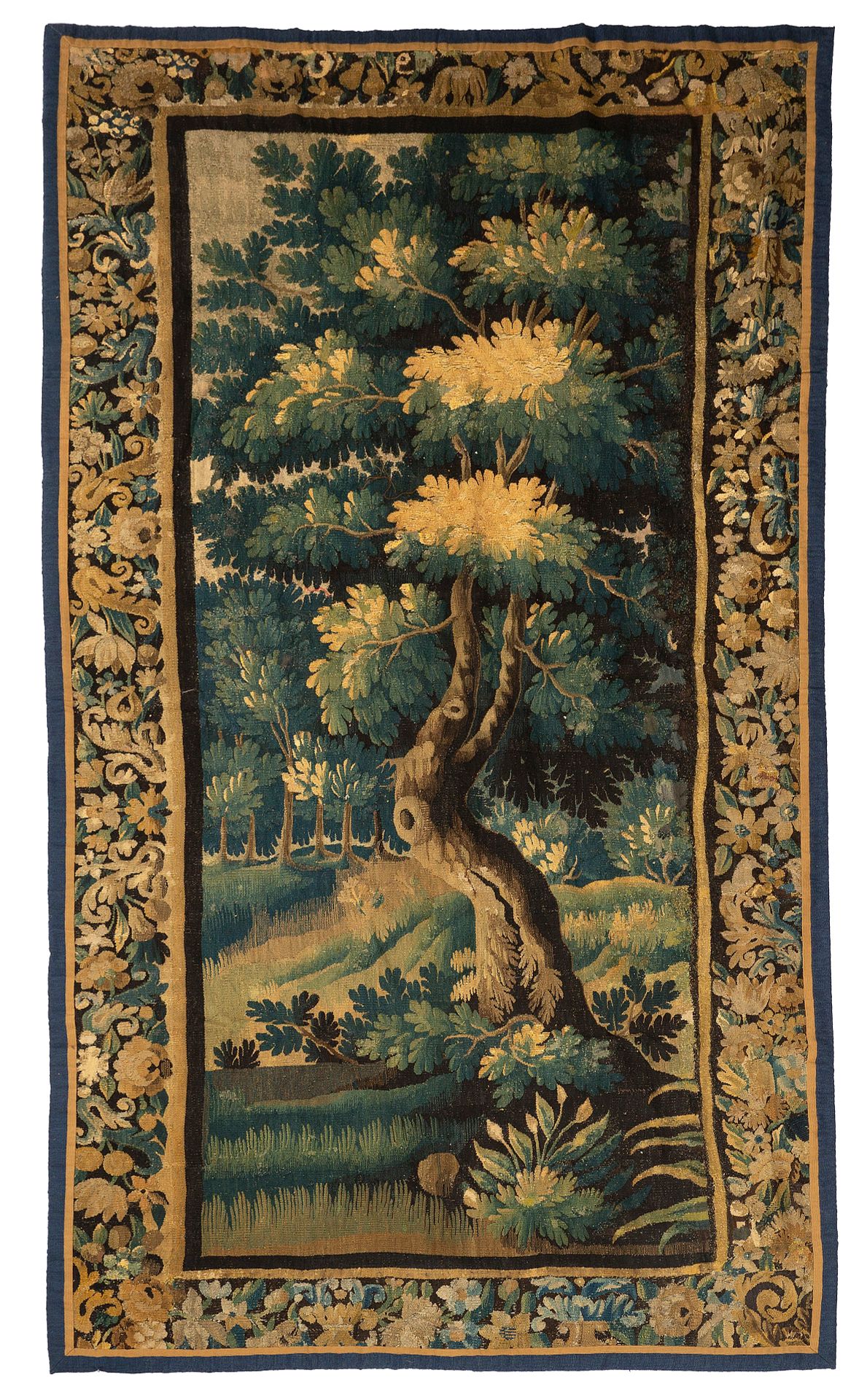 Null Wandteppich aus Aubusson, Ende des 17. Jahrhunderts, Anfang des 18.

Techni&hellip;