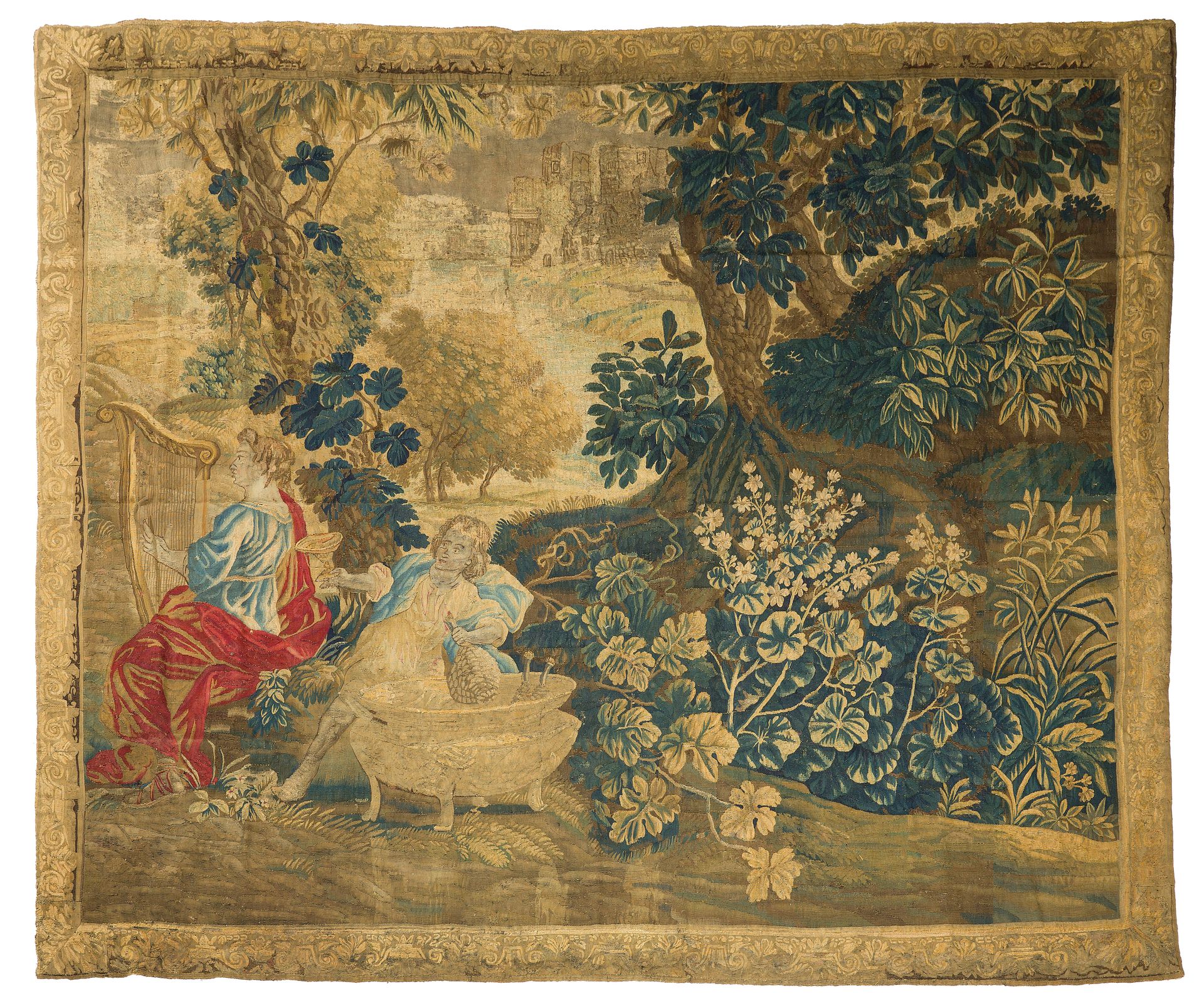 Null Brussels Tapestry, from the end of the 16th century

Technical characterist&hellip;