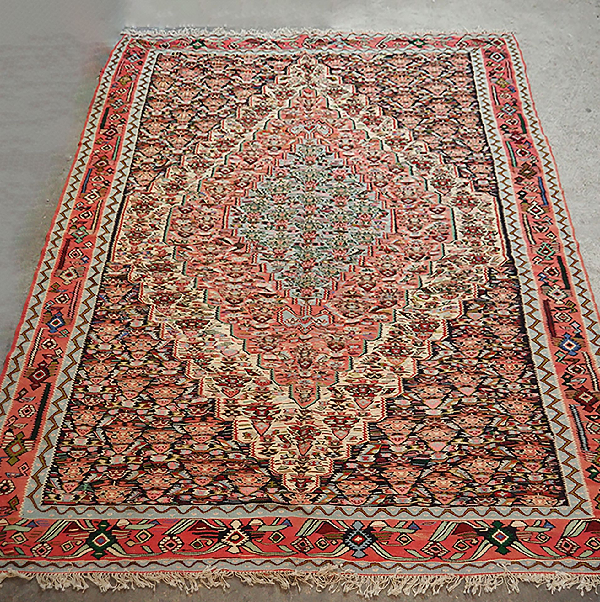 Null Large and fine Senneh - Iran

Circa 1980

Size : 300 x 200 cm

Needlework, &hellip;