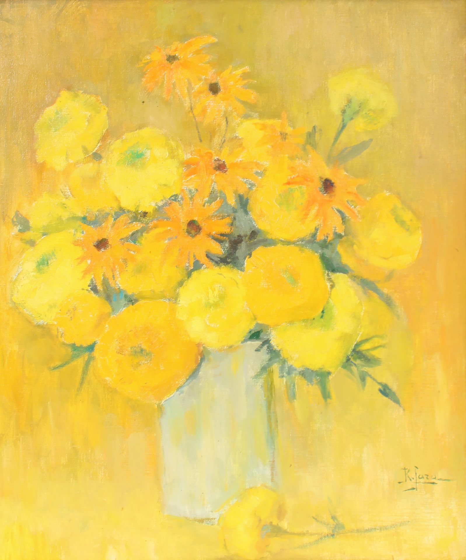 Null Robert SARA (School of the XXth century)

The yellow bouquet, 1976

Oil on &hellip;