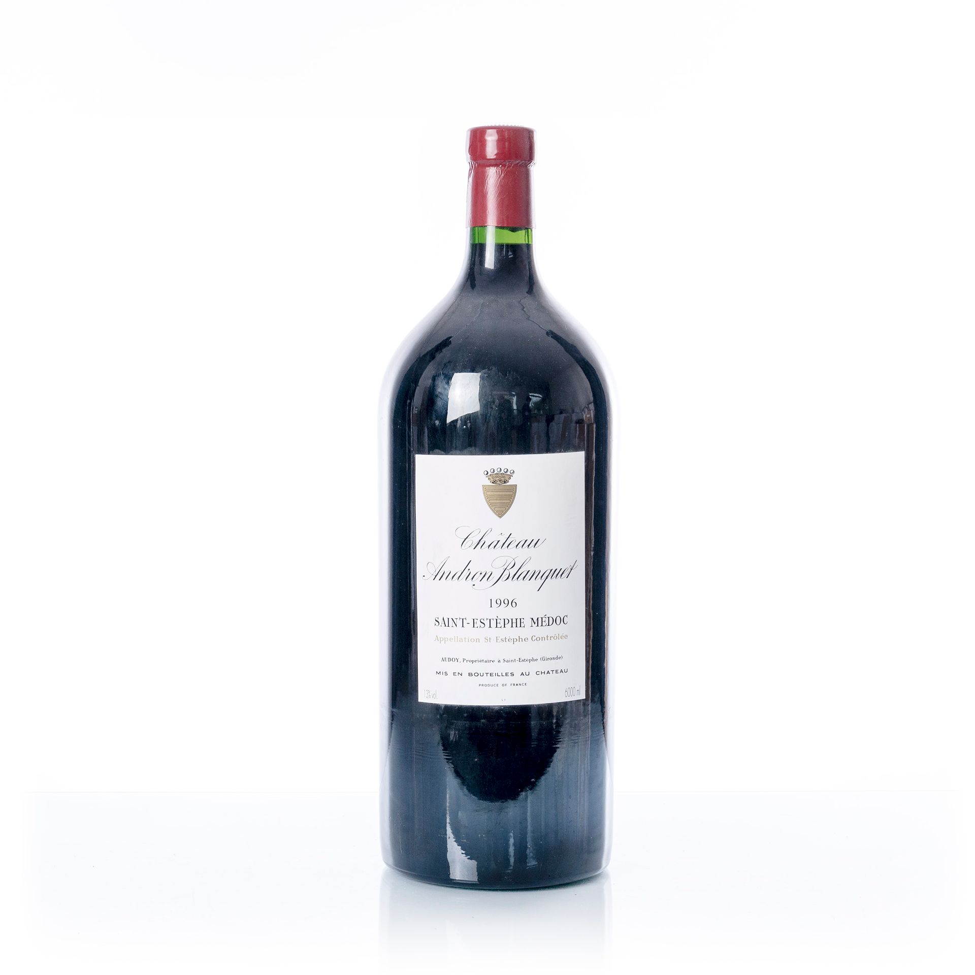 Null 1 imperial (6L.) CHÂTEAU ANDRON BLANQUET

Year : 1996

Appellation : SAINT-&hellip;