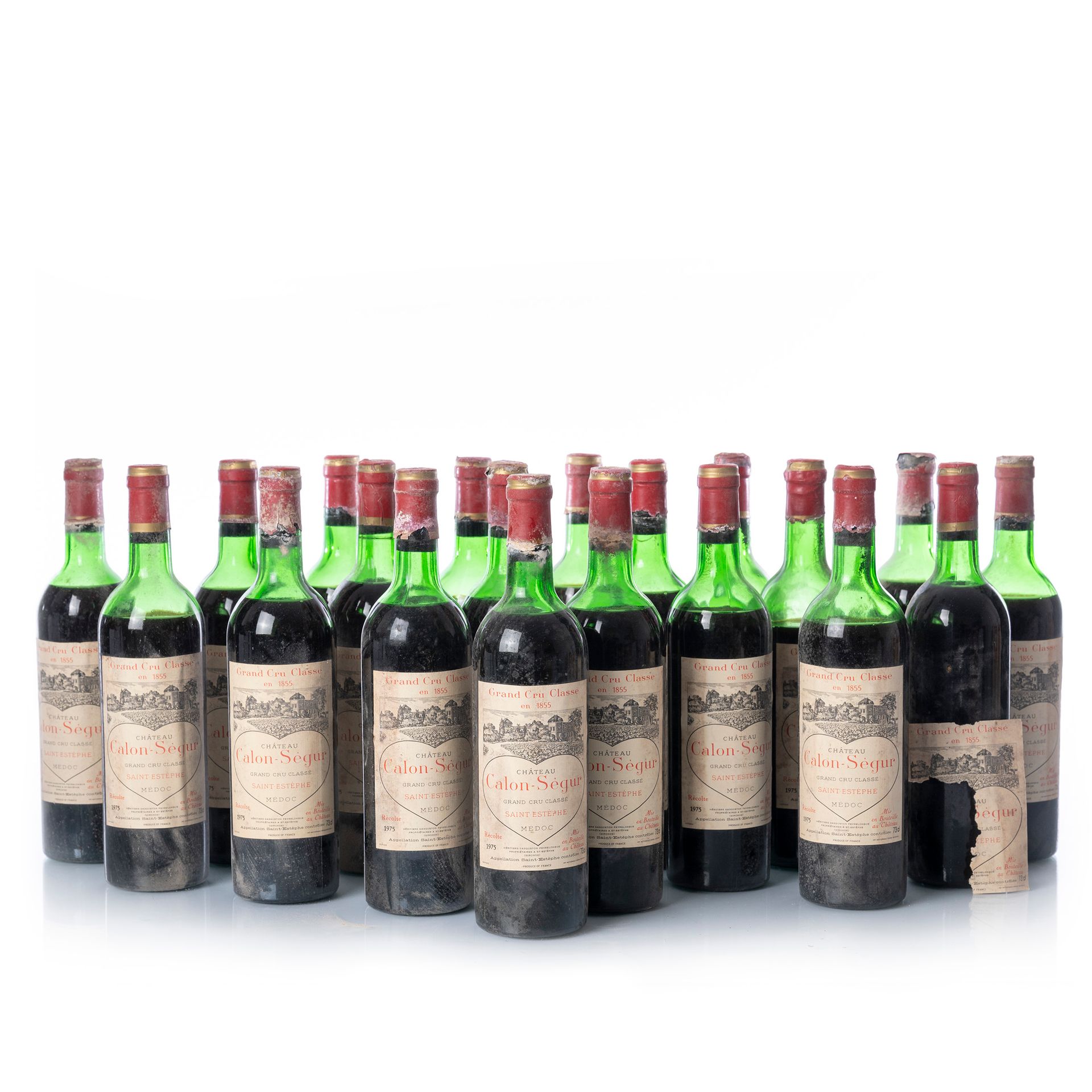 Null 20 botellas CHÂTEAU CALON SEGUR

Año : 1975

Denominación : GCC3 SAINT-ESTÈ&hellip;