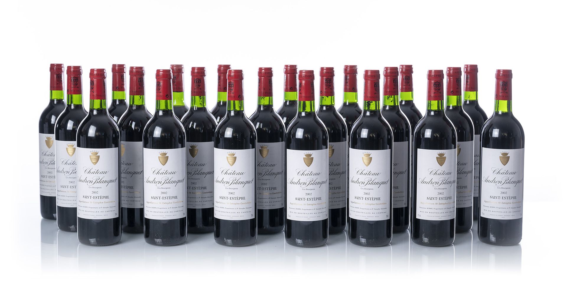 Null 22 bottles CHÂTEAU ANDRON BLANQUET

Year : 2002

Appellation : SAINT-ESTÈPH&hellip;