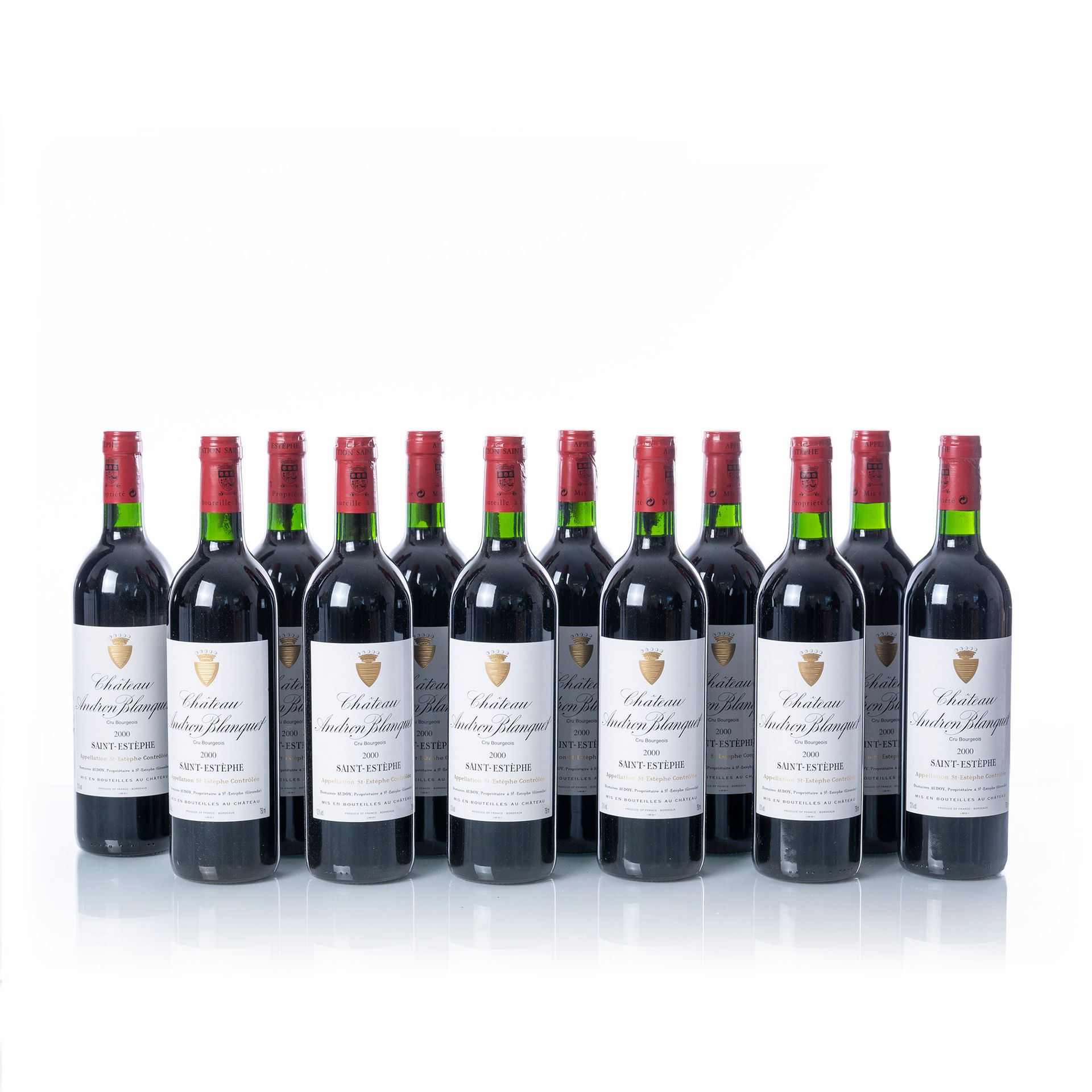 Null 12 bottiglie CHÂTEAU ANDRON BLANQUET

Anno : 2000

Denominazione : SAINT-ES&hellip;