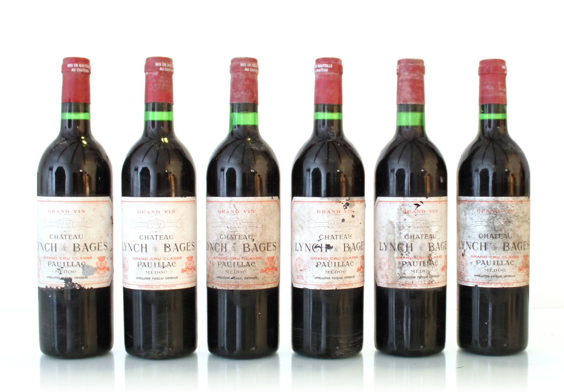 Null 6 bottles CHÂTEAU LYNCH BAGES

Year : 1975

Appellation : GCC5 PAUILLAC

Re&hellip;
