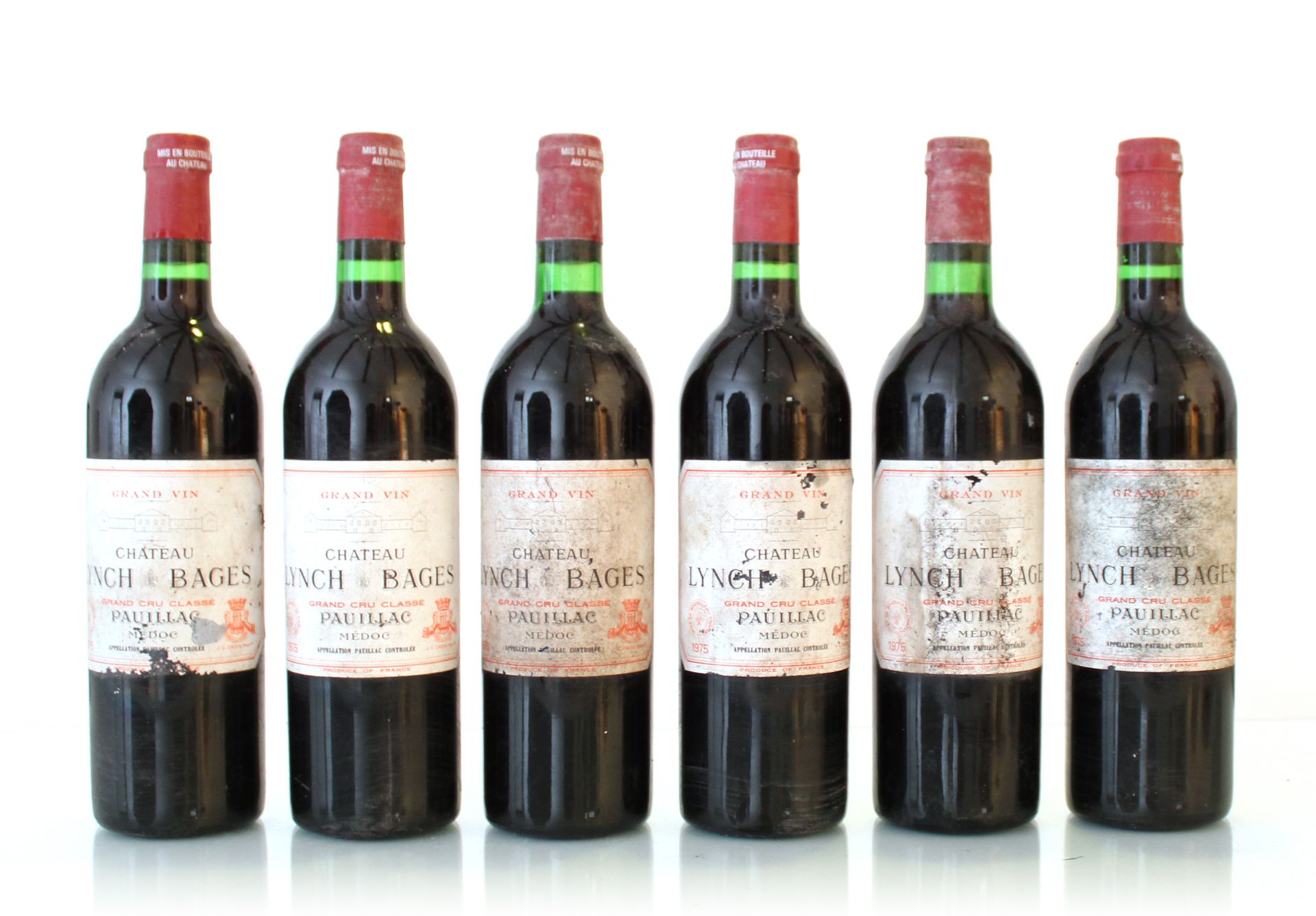 Null 6 bouteilles CHÂTEAU LYNCH BAGES

Année : 1975

Appellation : GCC5 PAUILLAC&hellip;