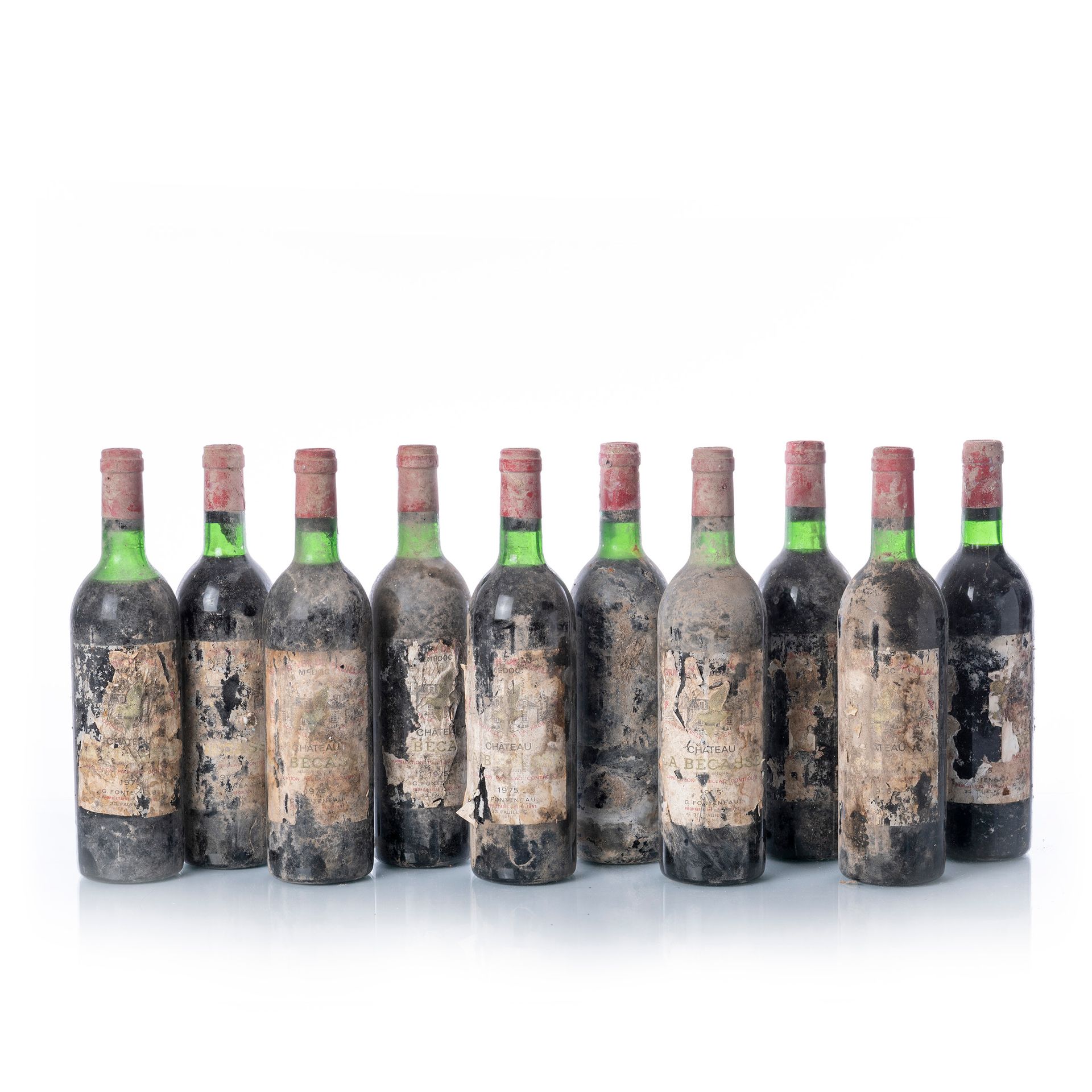 Null 10 bouteilles CHÂTEAU BÉCASSE

Année : 1975

Appellation : PAUILLAC 

Remar&hellip;